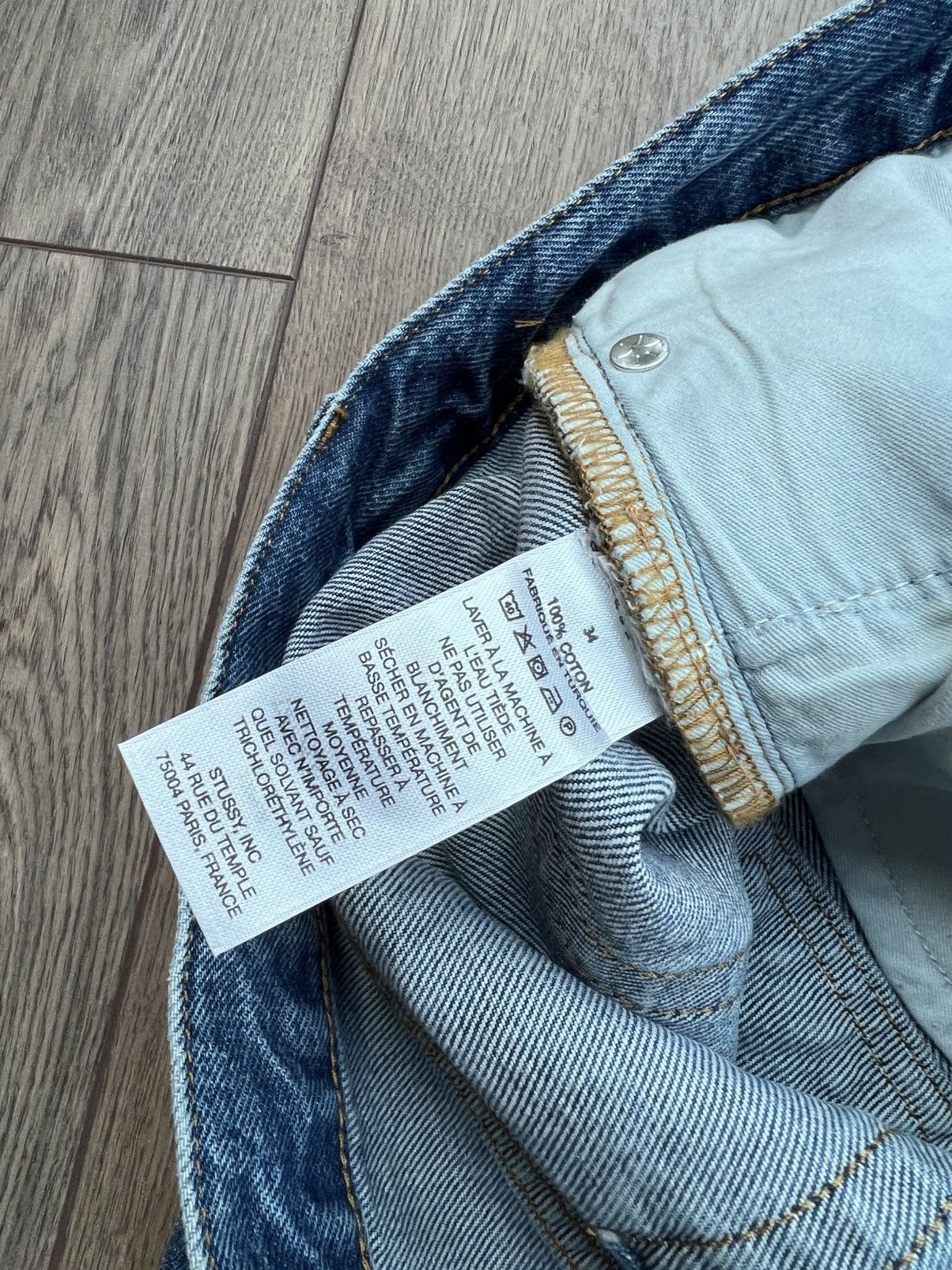 Stussy Stussy Relaxed Denim Jean 34 Blue Size US 34 / EU 50 - 6 Thumbnail