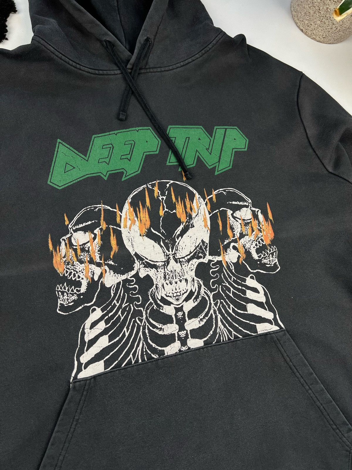 Allsaints × Vintage Allsaints Vintage Black hoodie skull deep trip Size US M / EU 48-50 / 2 - 5 Thumbnail