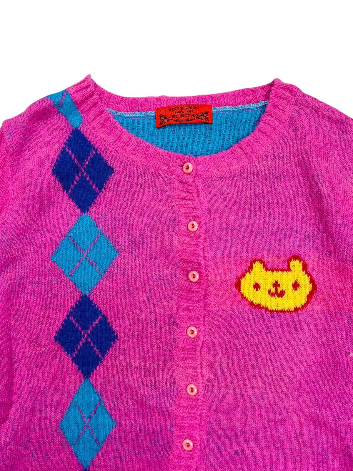 Hysteric Glamour 2000s Bettys Blue - Mascots Knitted Cardigan Size US M / EU 48-50 / 2 - 4 Thumbnail