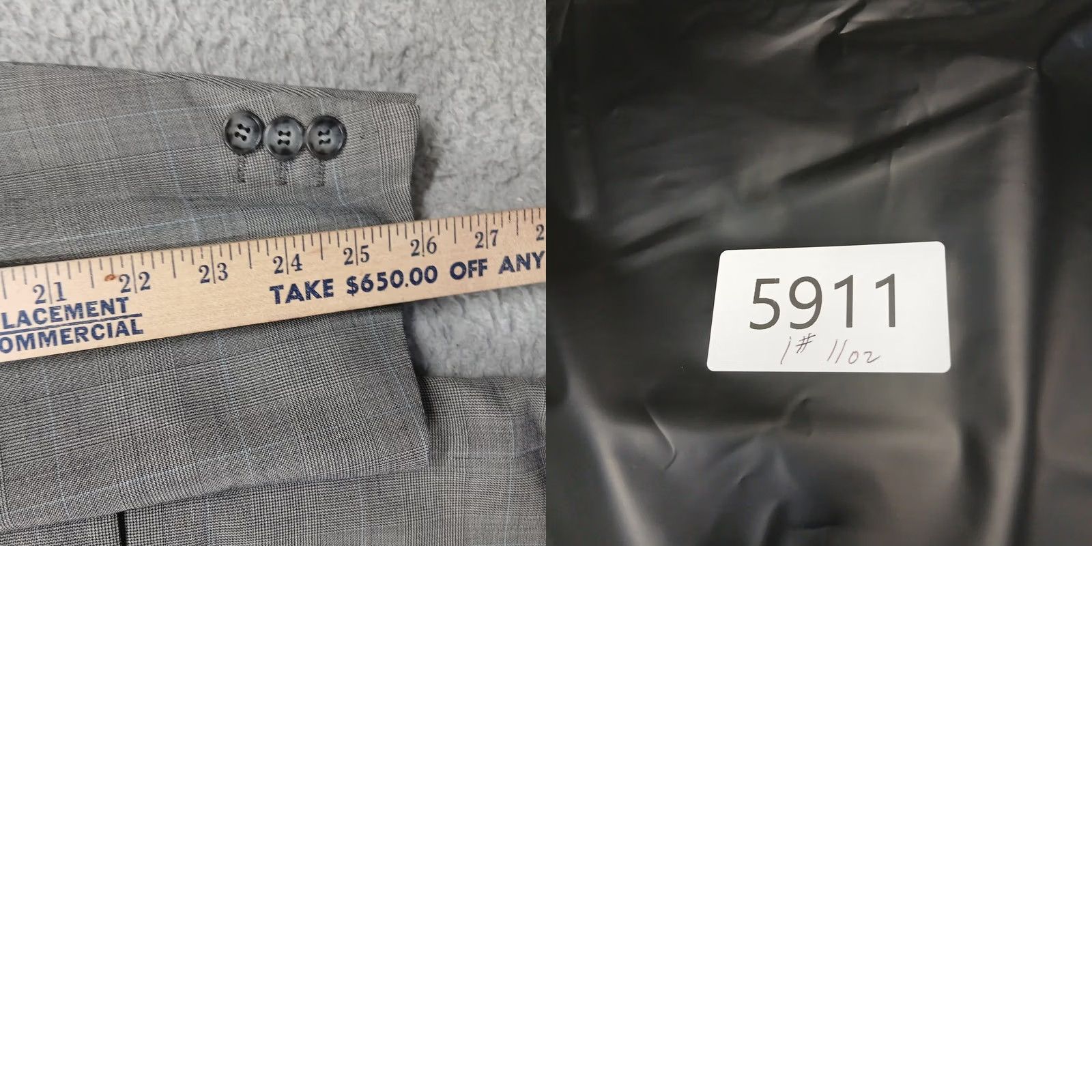 Corneliani Corneliani Jacket Blazer Sport Coat Mens 52 8L Gray Italy Wool Tailored Size 52R - 8 Thumbnail