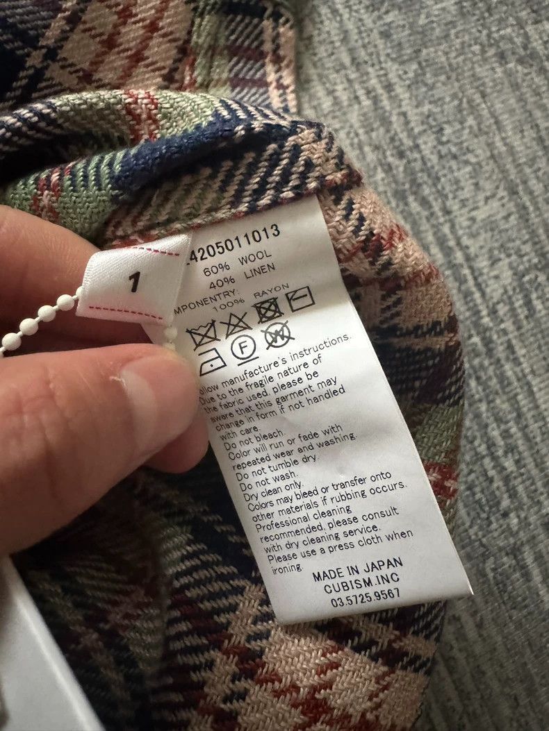 Visvim VisvimVISVIM Lumber Check Long Sleeve Shirt-2504 Size US M / EU 48-50 / 2 - 3 Thumbnail