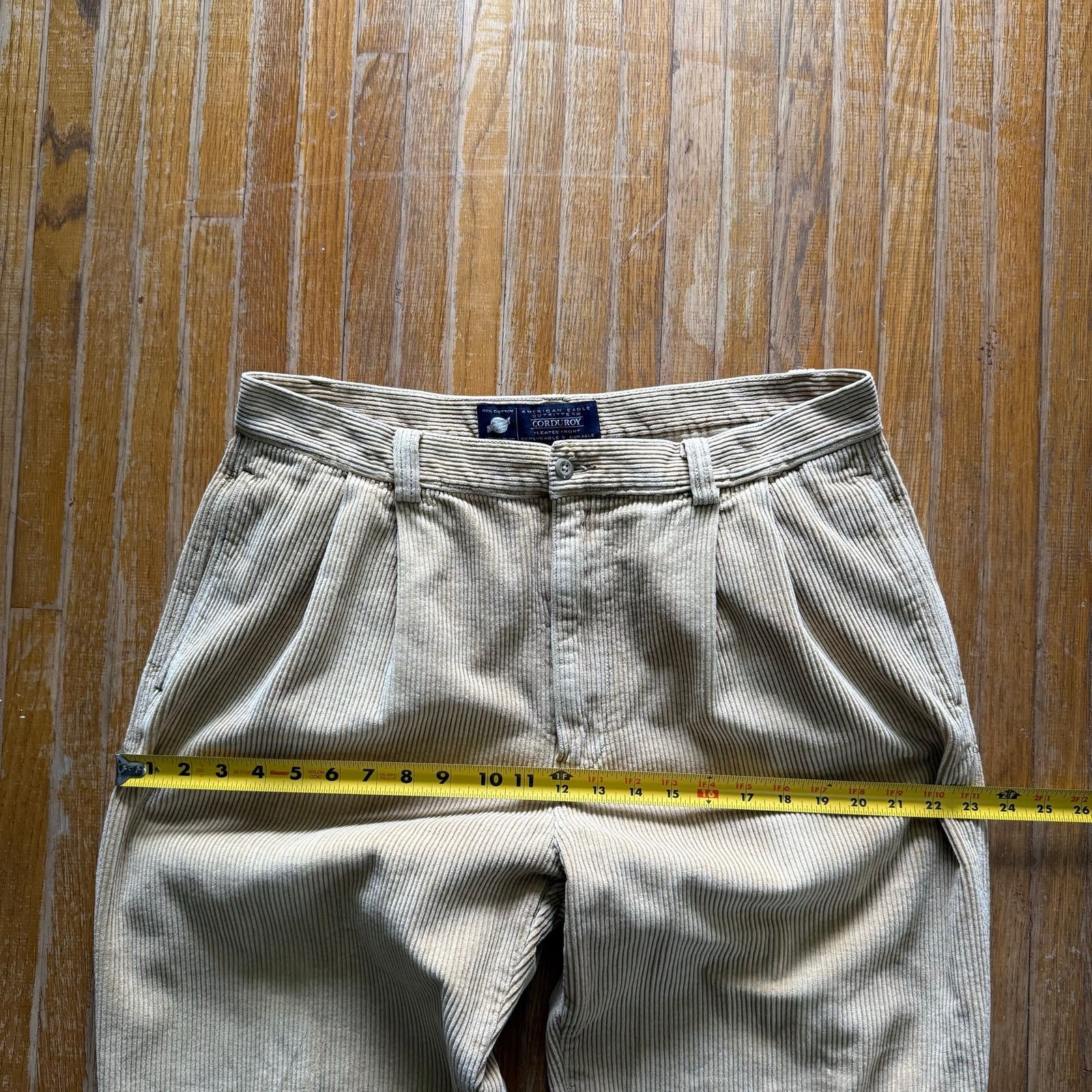 American Eagle Outfitters Vintage American Eagle Loose Fit Corduroy Pants Size US 36 / EU 52 - 6 Thumbnail