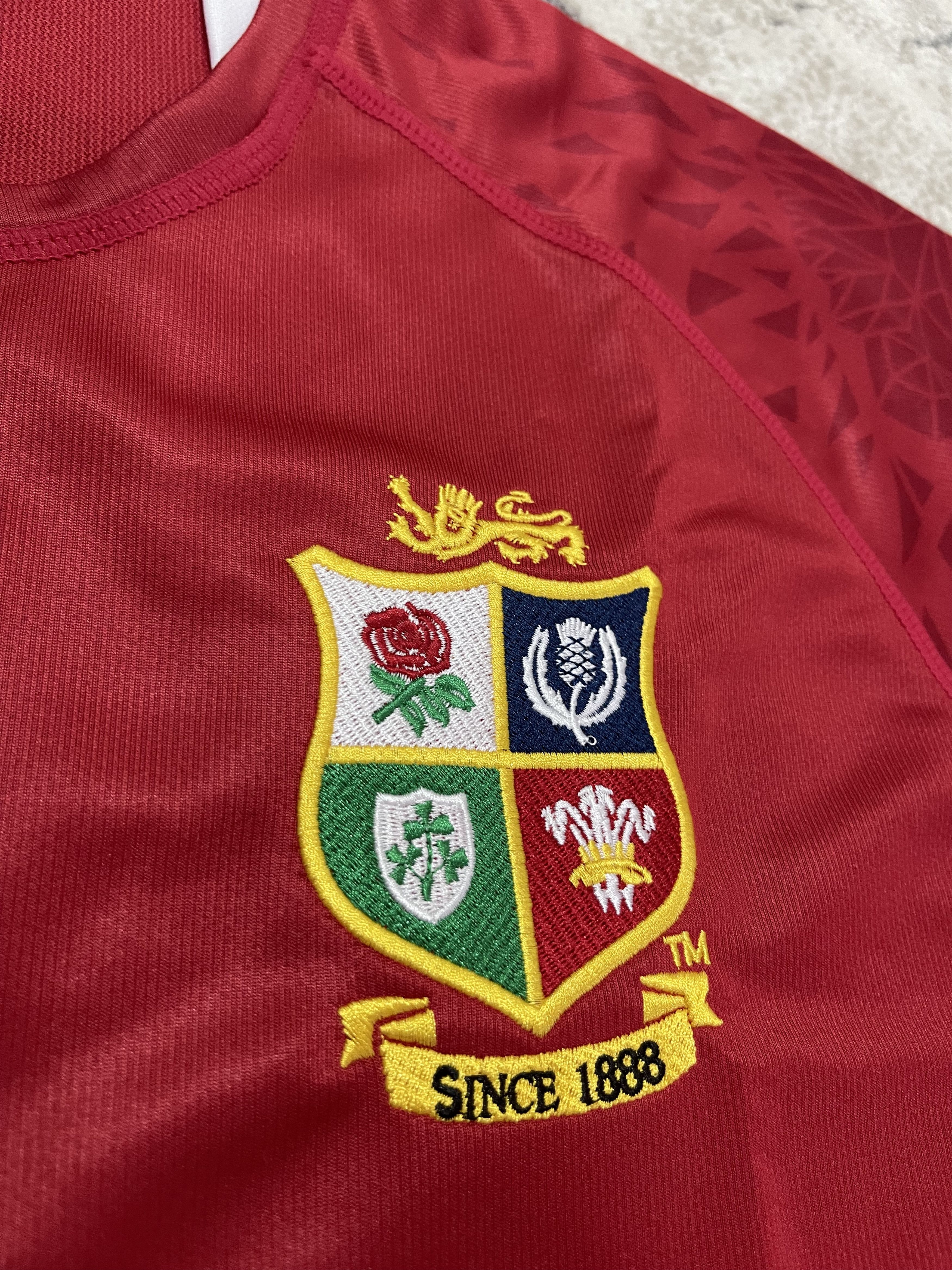 Canterbury of New Zealand Canterbury British Irish Lions Rugby Shirt XL Red Size US XL / EU 56 / 4 - 8 Thumbnail