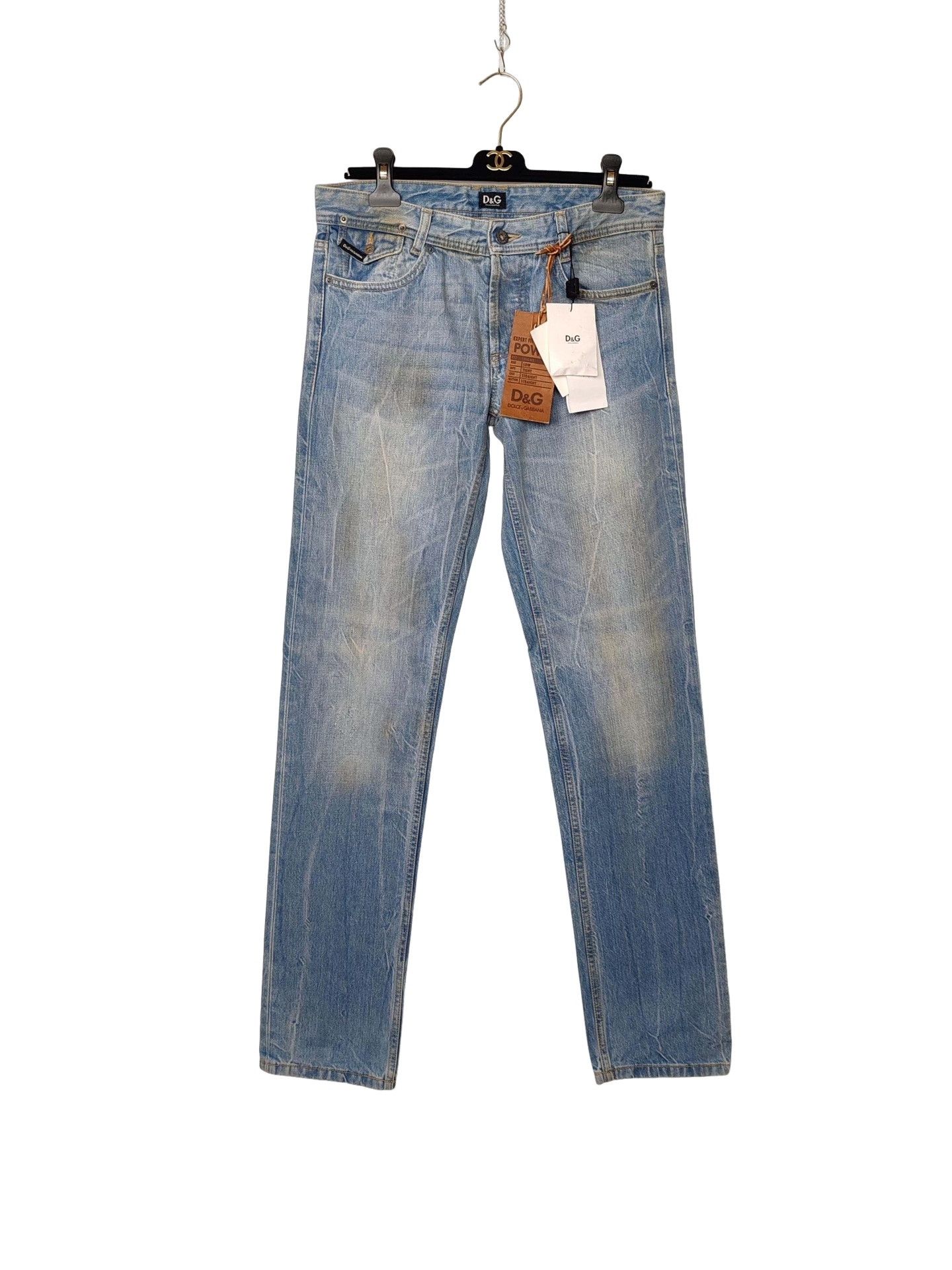 Dolce & Gabbana D&G Power Distressed Jeans Size 30 Size US 30 / EU 46 - 1 Thumbnail