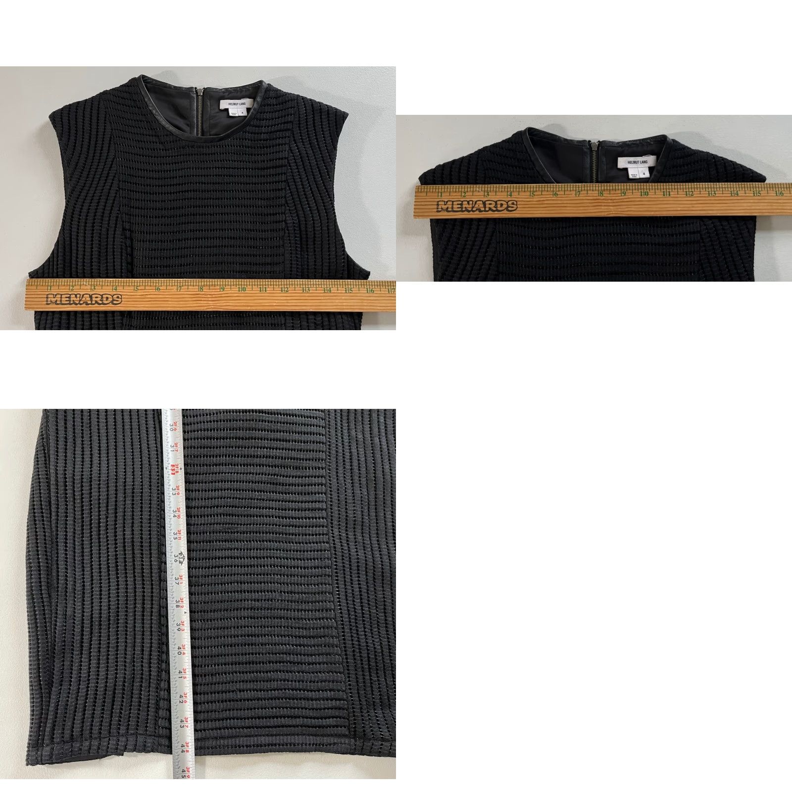 Helmut Lang VINTAGE Helmut Lang Sleeveless Midi Dress Bodycon Black Size 4 Womens Size S / US 4 / IT 40 - 10 Thumbnail