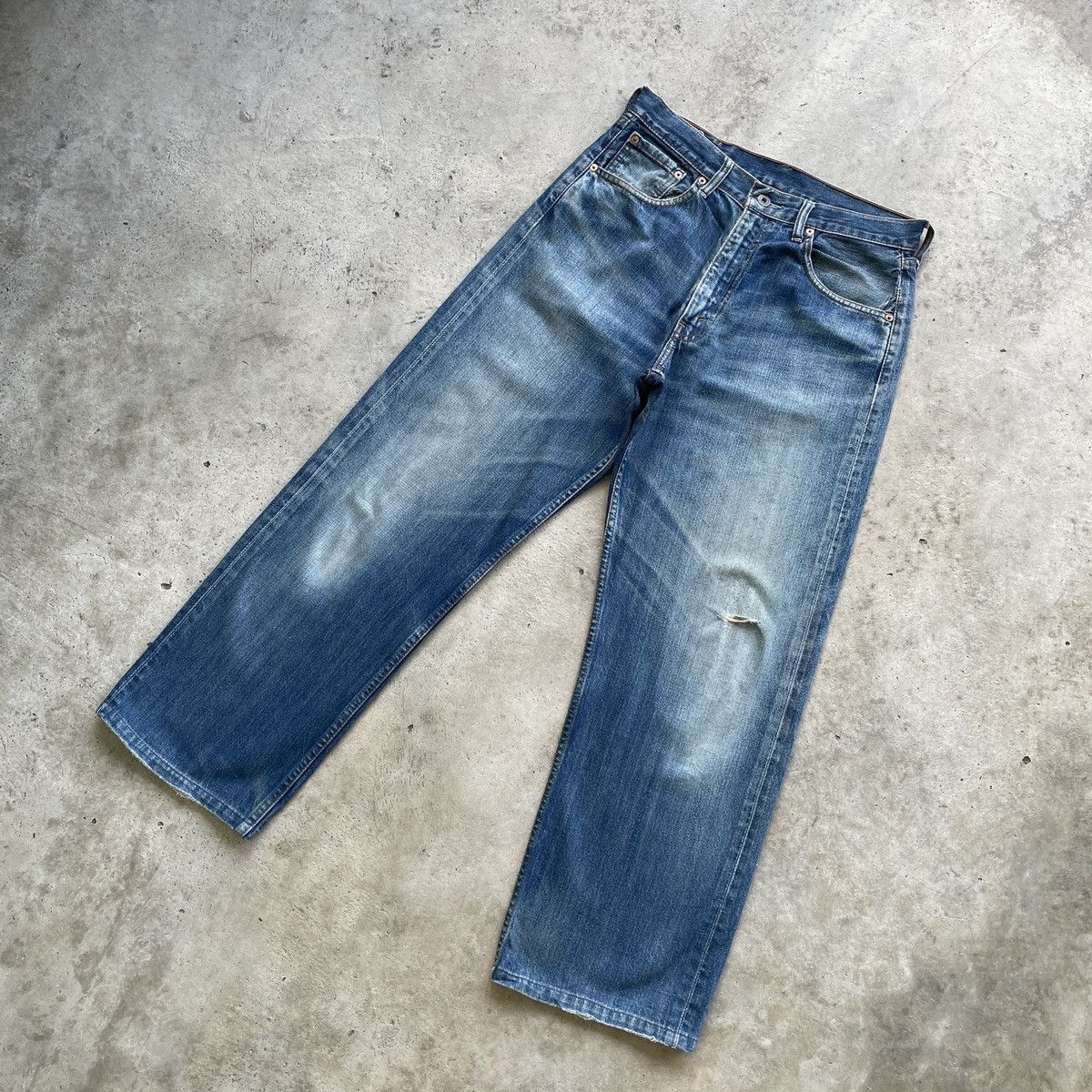 Levi's Vintage Levi’s 504 Faded BAGGY Jeans Denim Pants W31 Size US 31 - 2 Thumbnail