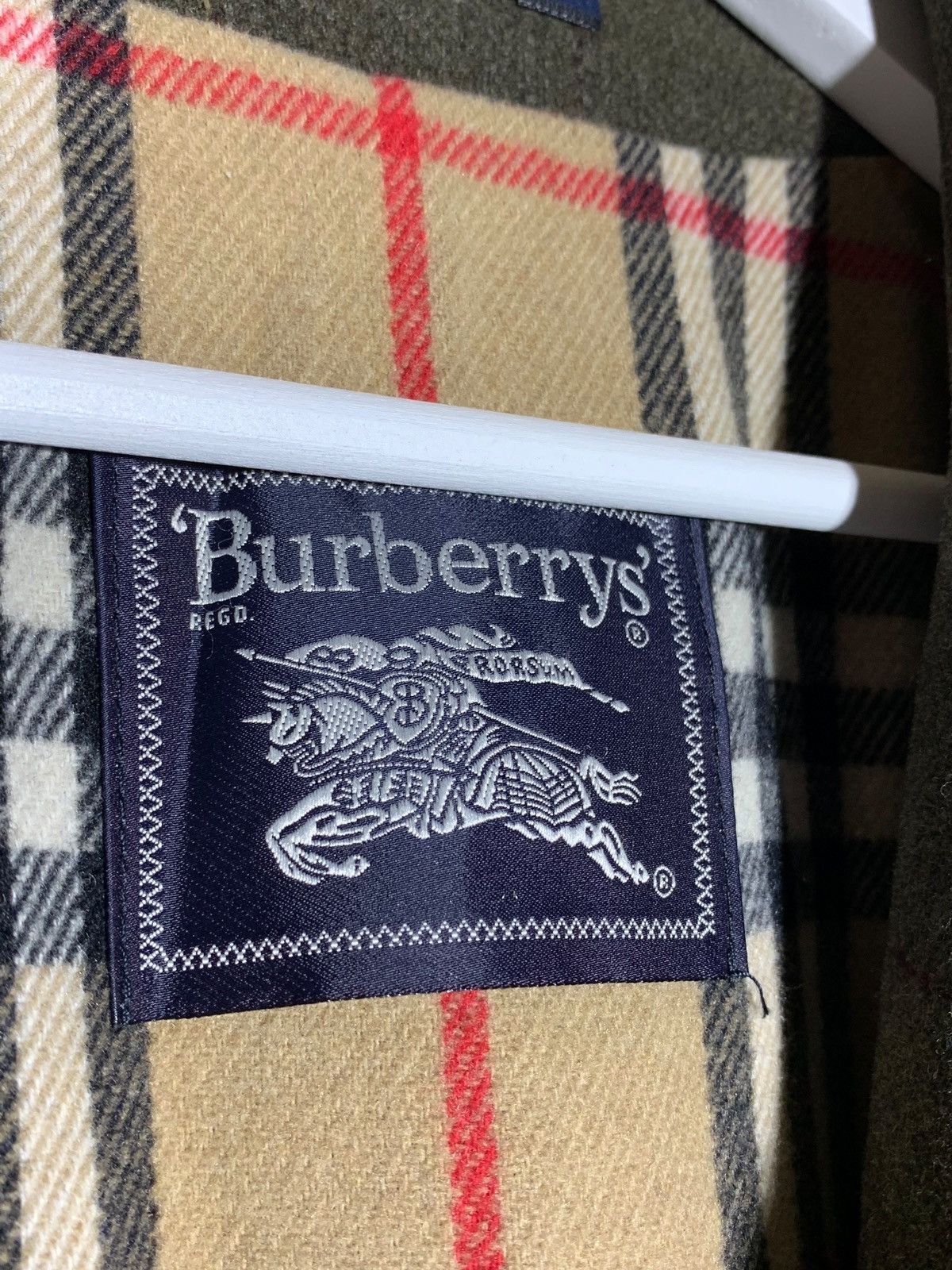 Burberry × Vintage Burberrys Wool Coat Size US L / EU 52-54 / 3 - 9 Thumbnail