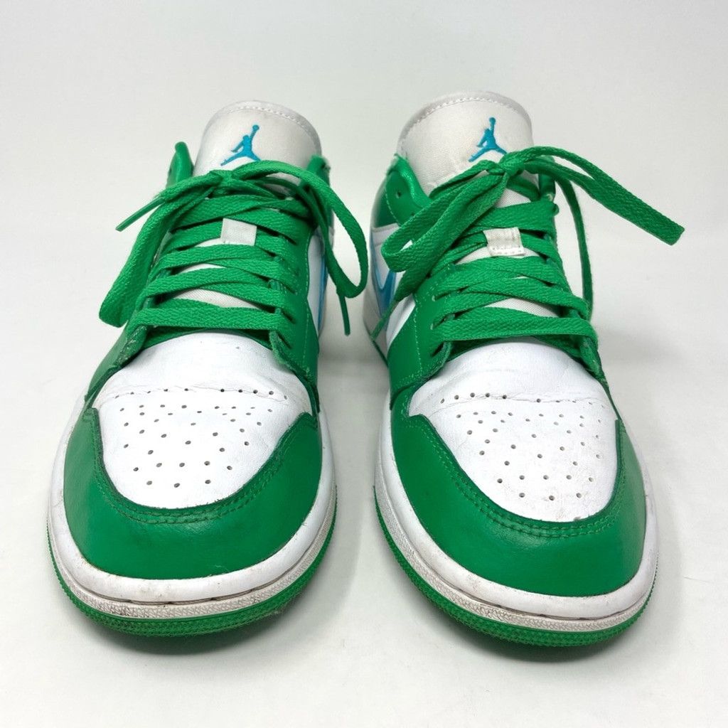 Nike Nike Jordan 1 Low Lucky Green/ Aquatone Size 8.5/40 Size US 8.5 / IT 38.5 - 3 Thumbnail