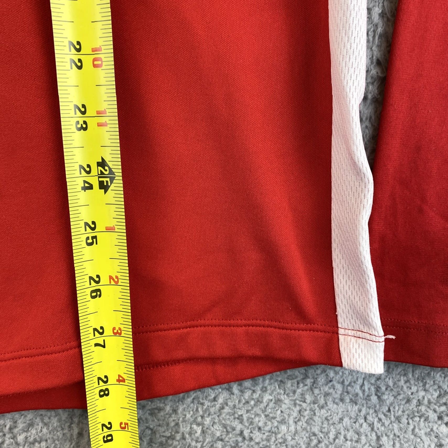 Nike Nike Dri-Fit 1/4 Zip Long Sleeve Pullover Red Men's Size Large / 57-9 RC Size US L / EU 52-54 / 3 - 5 Thumbnail