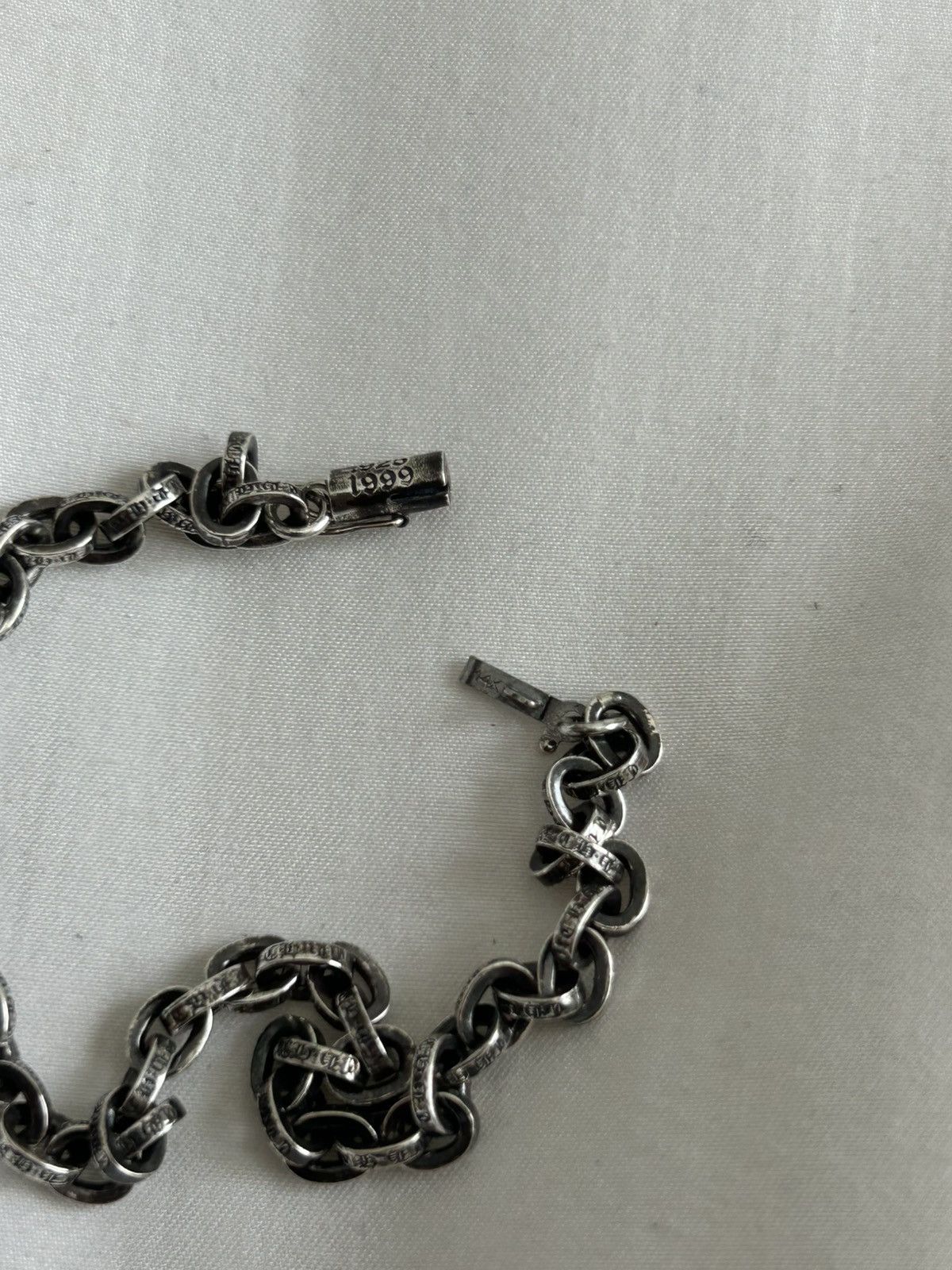 Chrome Hearts Chrome Hearts Bracelet Silver Paper Chain 8 Inches New Size ONE SIZE - 4 Thumbnail
