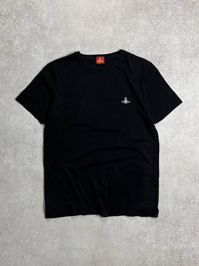 Vintage × Vivienne Westwood Vintage Vivienne Westwood Orb Saturn Logo Boxy T-shirt XL Size US XL / EU 56 / 4 - 1 Thumbnail