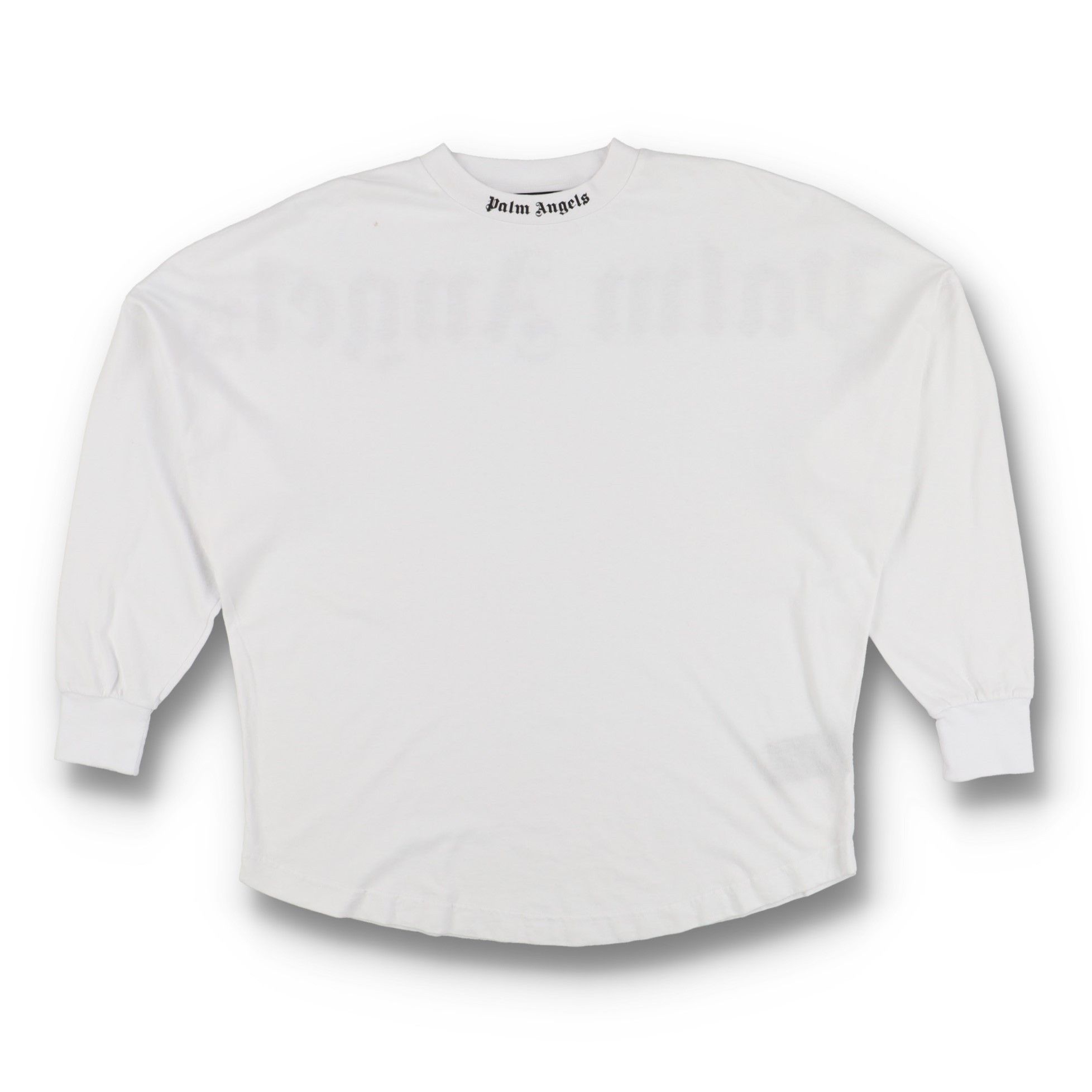 Palm Angels White Classic Logo Long Sleeve T-Shirt Size M / US 6-8 / IT 42-44 - 5 Thumbnail