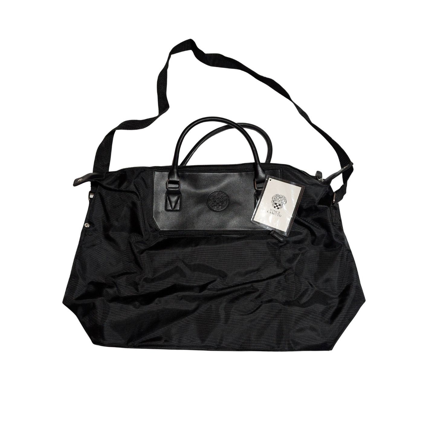 Vince Camuto Vince Camuto Large Black Weekend Tote Bag NWT Size ONE SIZE - 1 Thumbnail