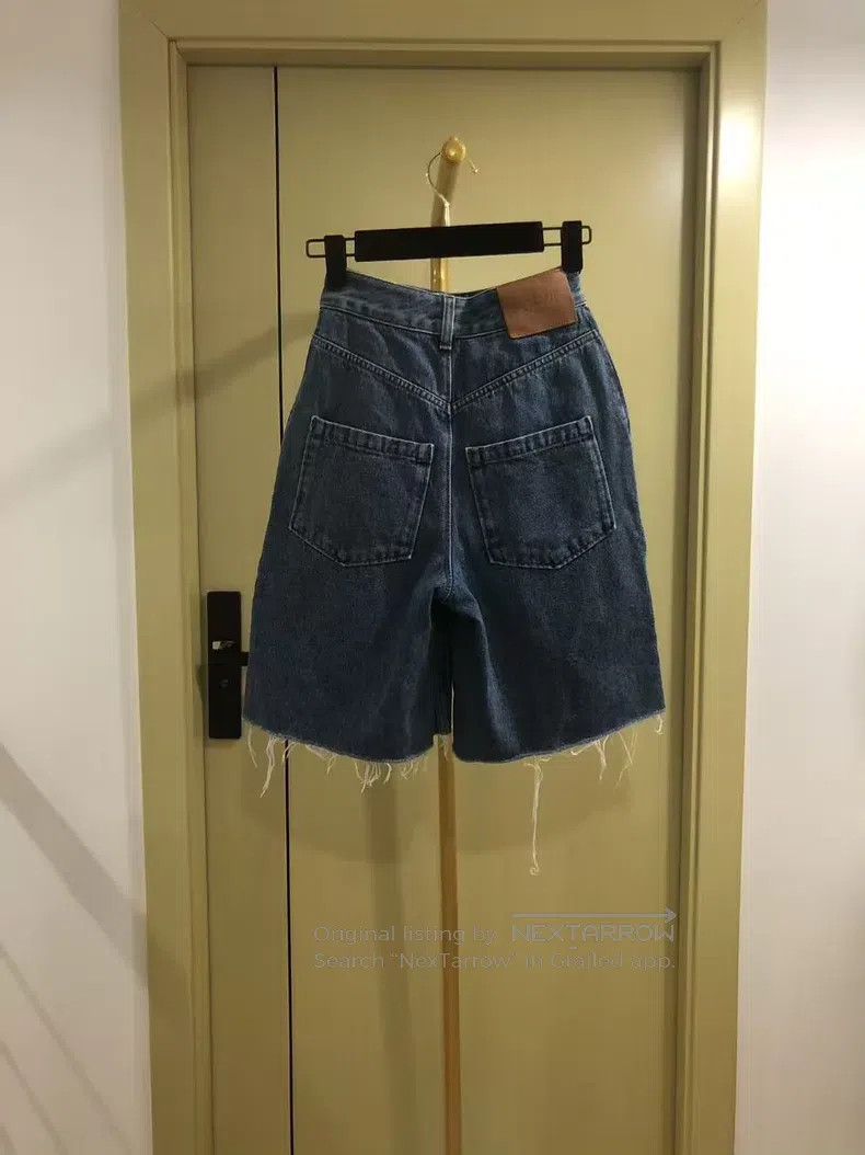 Loewe Loewe size XS Anagram Denim Shorts Size 22" - 2 Thumbnail