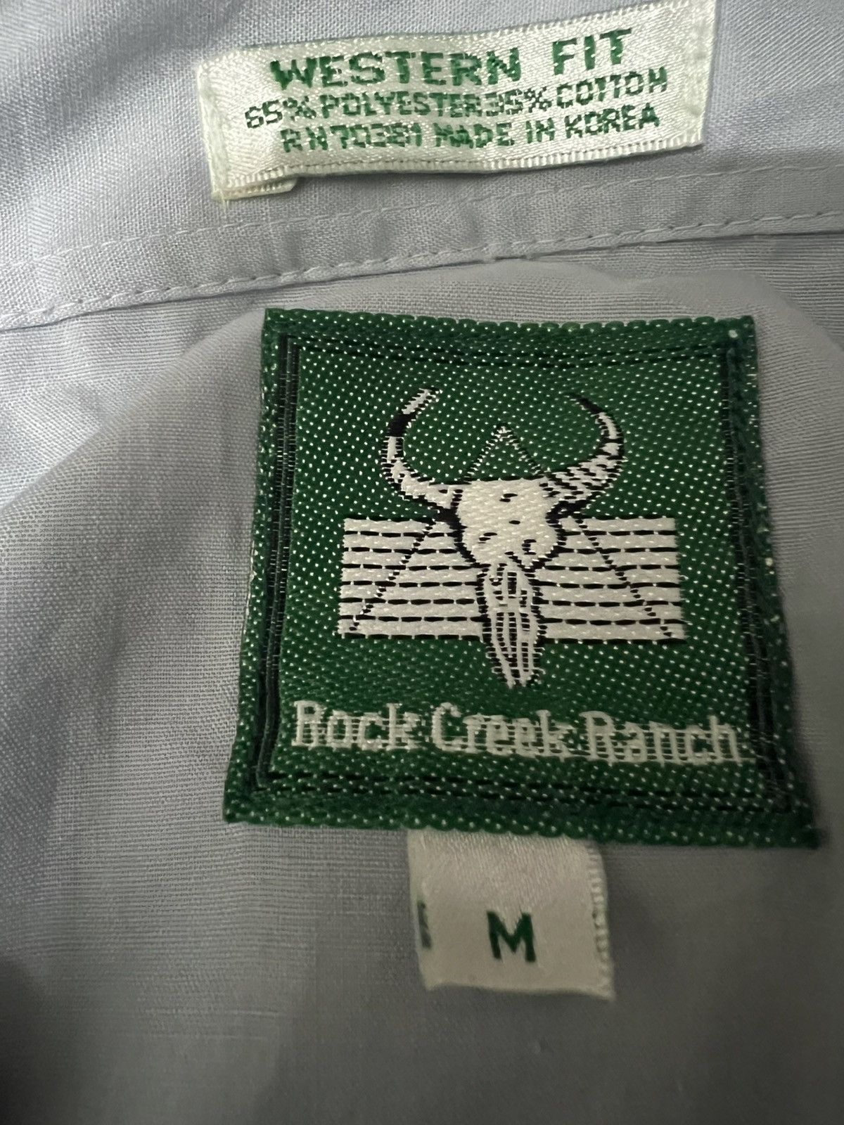 Western Rise Rock creek ranch Snap Vintage shirt Western Wear Size US M / EU 48-50 / 2 - 4 Thumbnail