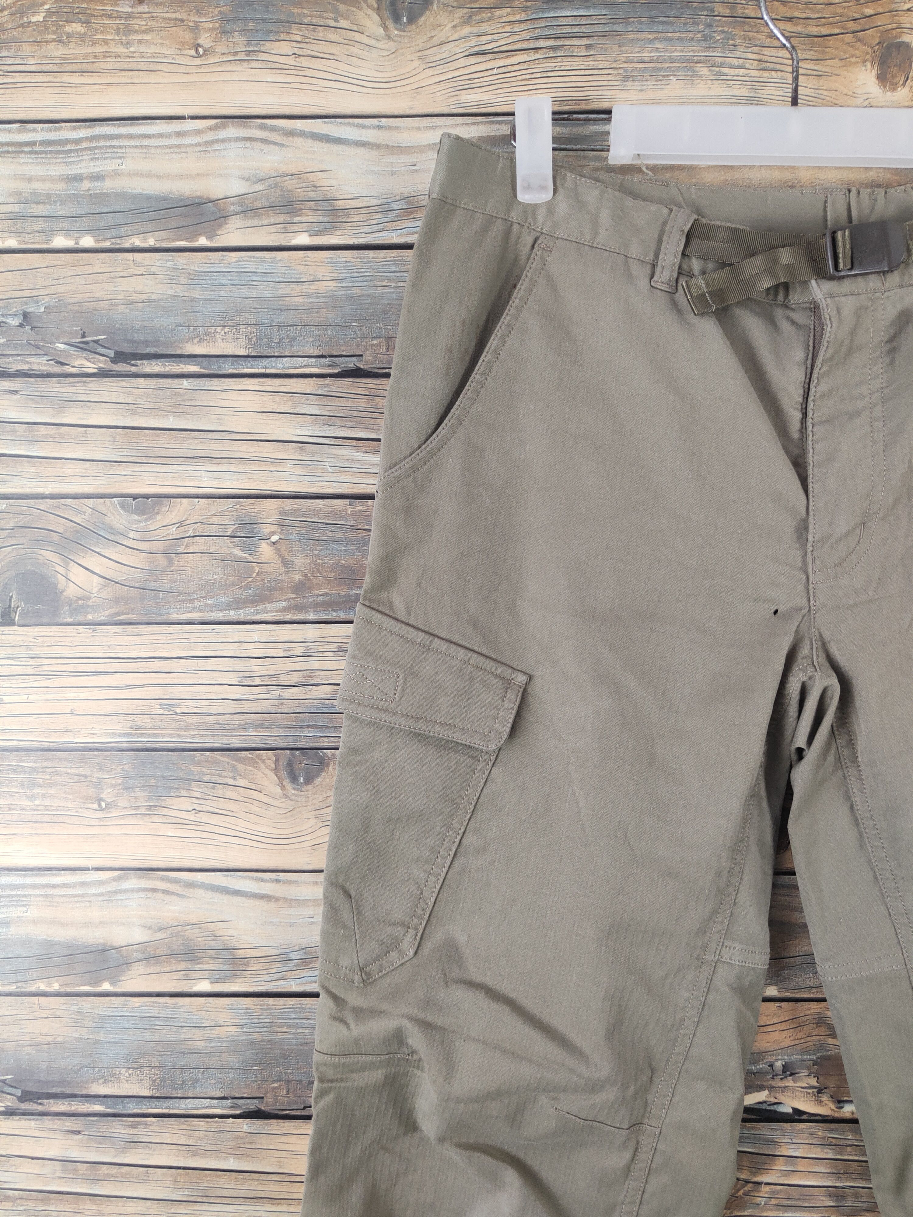 Japanese Brand DL Phenix Olive Multipocket Cargo Pants #2100 Size US 30 / EU 46 - 4 Thumbnail