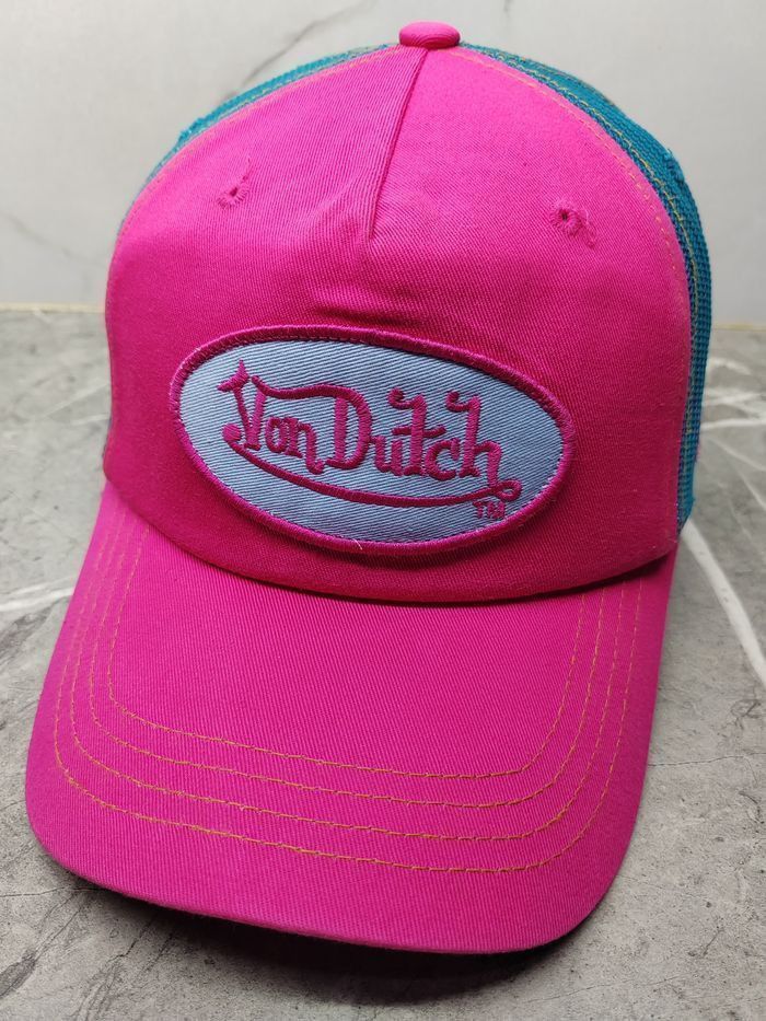 Von Dutch Vintage Von Dutch Trucker Cap Hat Size ONE SIZE - 1 Thumbnail
