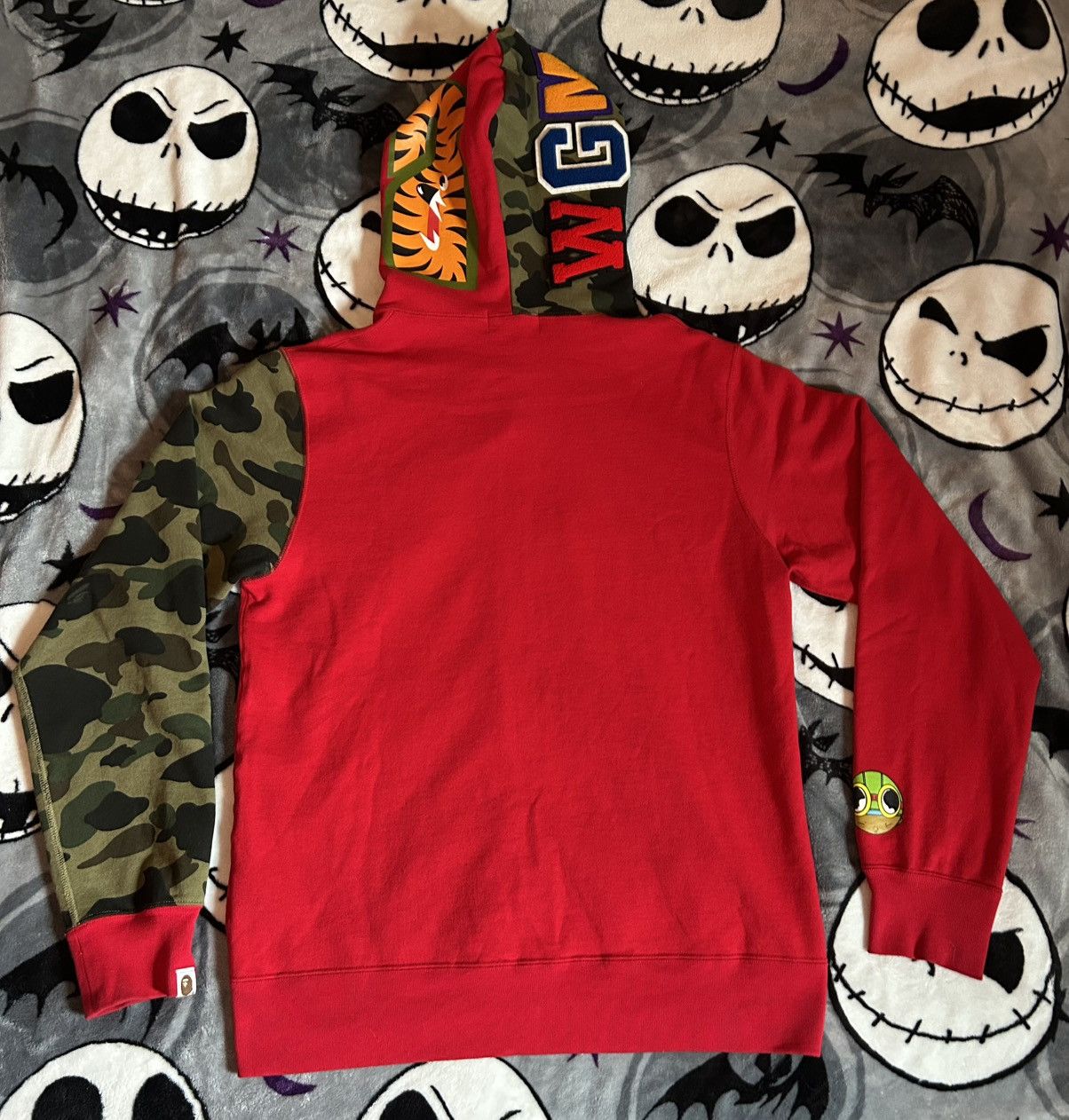 Bape BAPE × HEBRU BRANTLEY FLYBOY Shark Full Zip Hoodie Size US XL / EU 56 / 4 - 7 Thumbnail