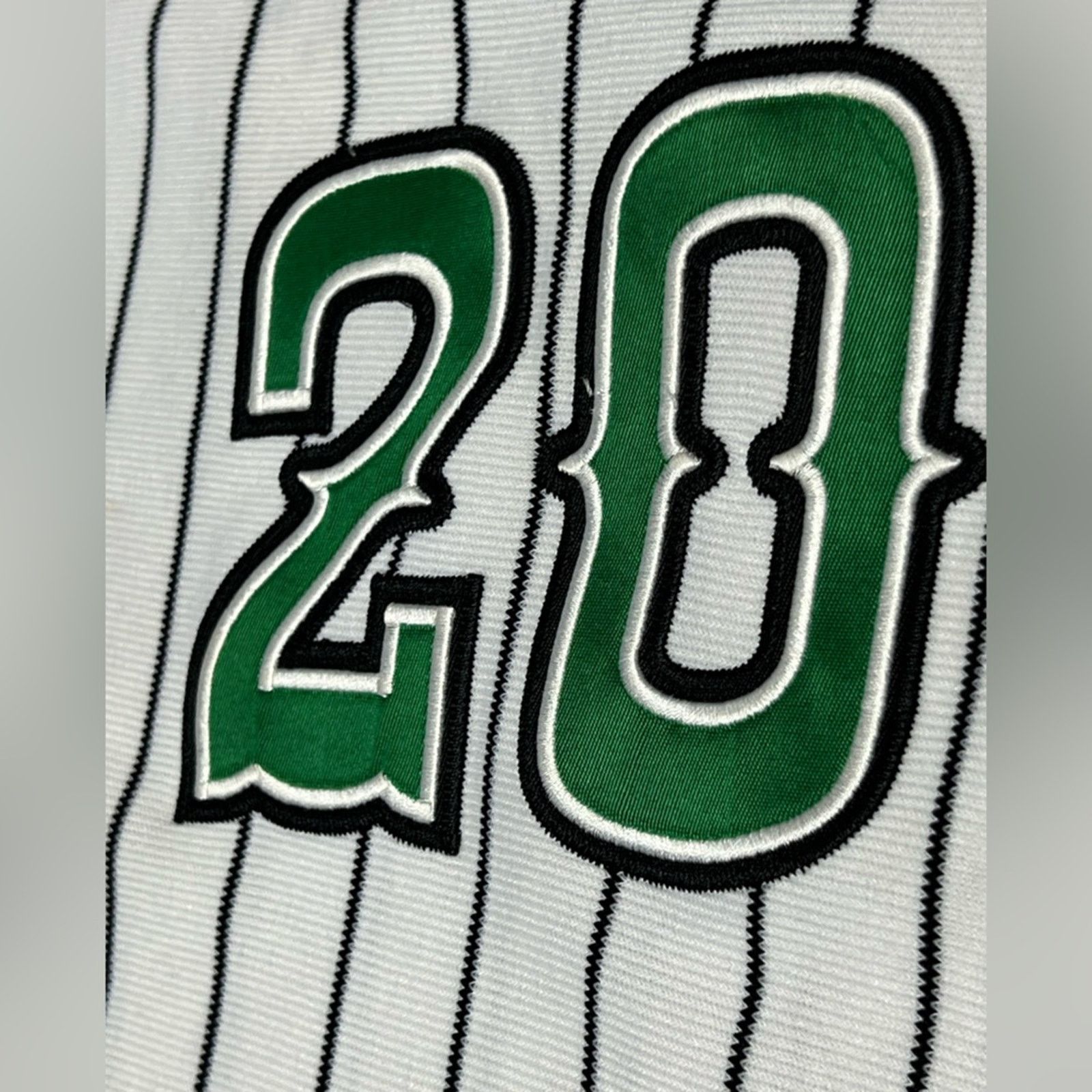Delong Vintage Delong MiLB Game Used # 20 Minor Jersey Men 44 LARGE Size US L / EU 52-54 / 3 - 3 Thumbnail
