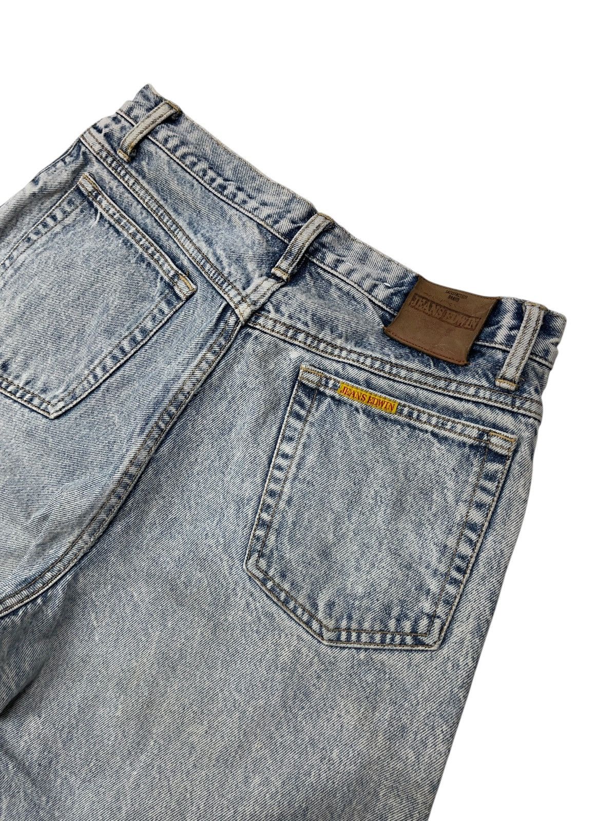 Edwin Vintage 80s Edwin Washed Denim Jeans Distressed Scovill Size US 32 / EU 48 - 15 Thumbnail