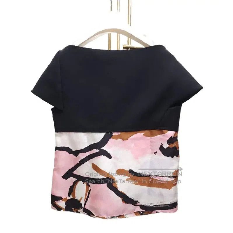 Other Dior Multicolor Silk Summer Short Sleeve Shirt . Size XS / US 0-2 / IT 36-38 - 7 Thumbnail