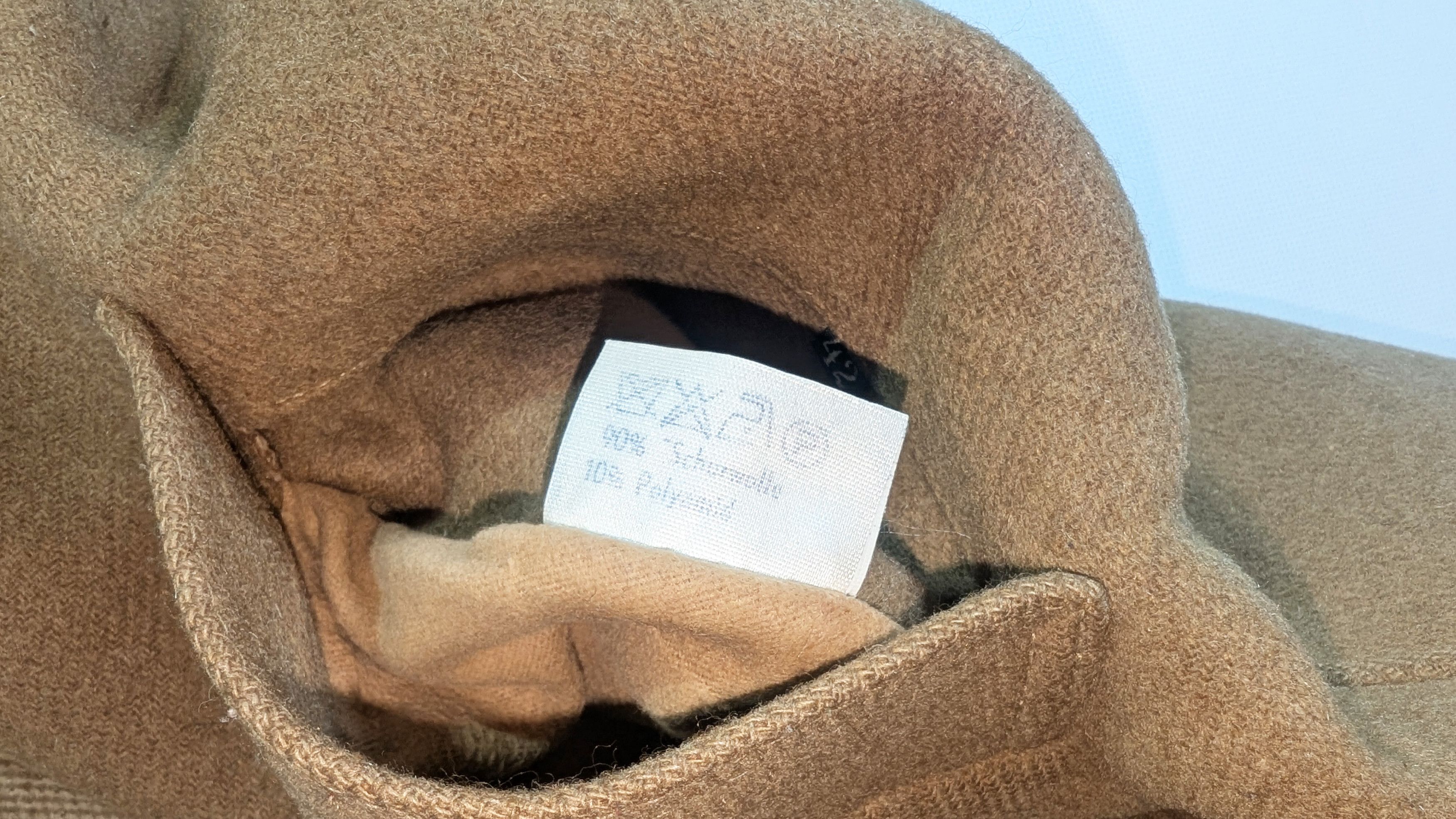 Schneiders Schneiders Bekleidung Beige Wool Blend Coat Size 42 Size M / US 6-8 / IT 42-44 - 14 Thumbnail