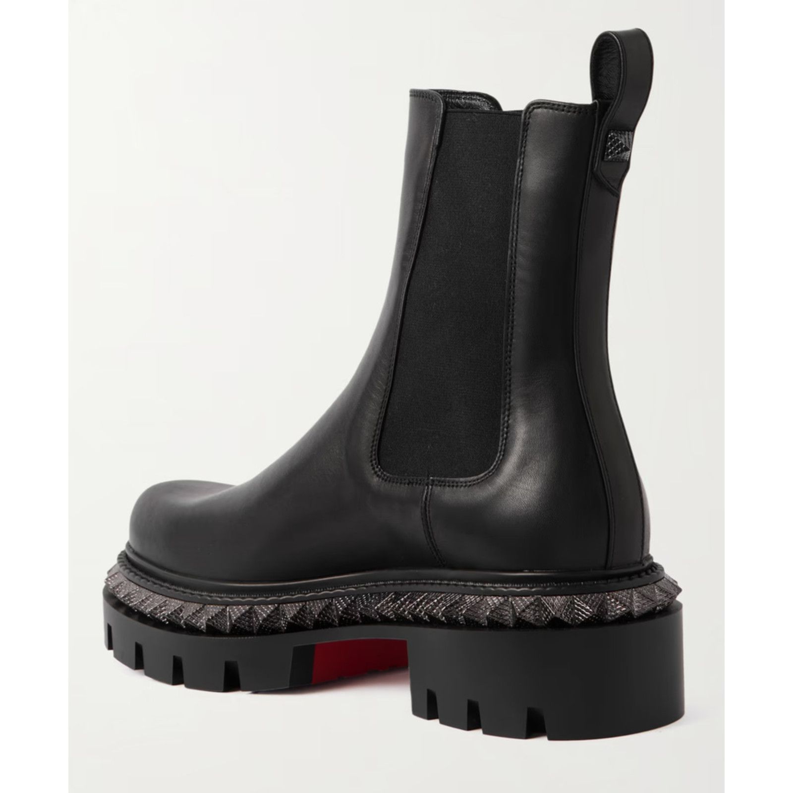 Christian Louboutin Christian Louboutin St Emilia Pyraclou Flat Black Boot 37 Size US 7 / IT 37 - 14 Thumbnail