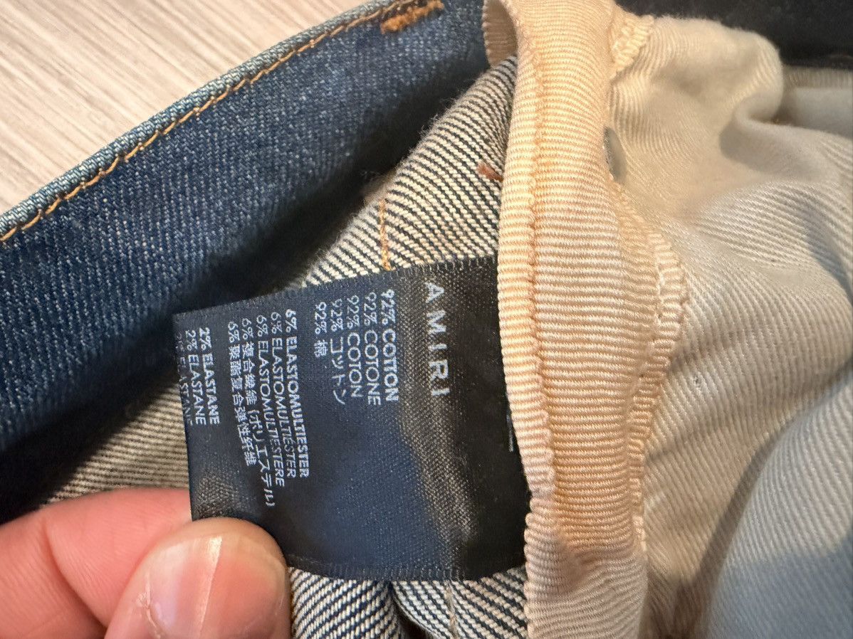 Amiri Amiri Stack Jeans Deep Classic Indigo Size US 28 / EU 44 - 4 Thumbnail