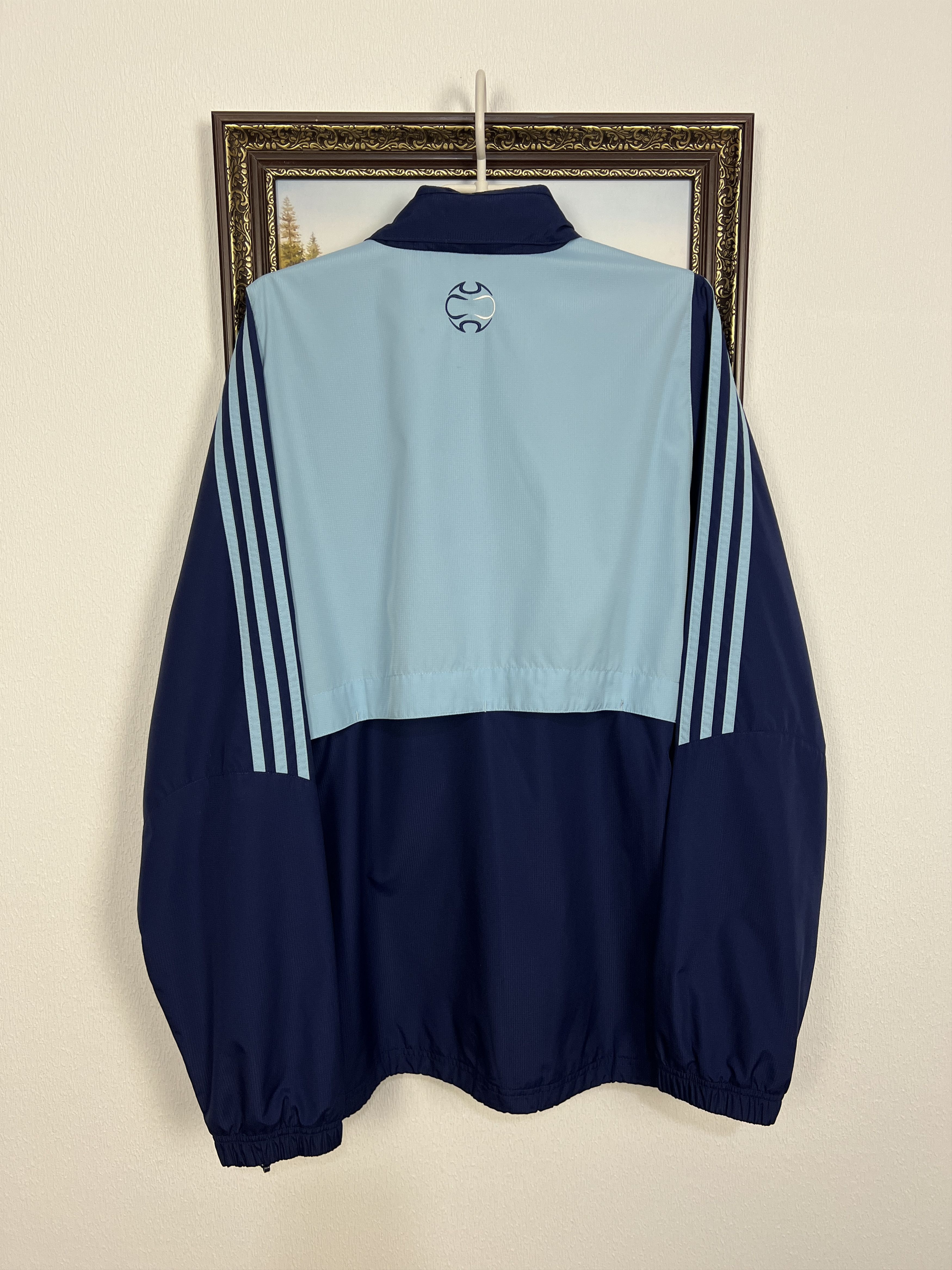 Adidas Newcastle United Football Jacket Soccer Track Top Zip Sz XL Size US XL / EU 56 / 4 - 8 Thumbnail