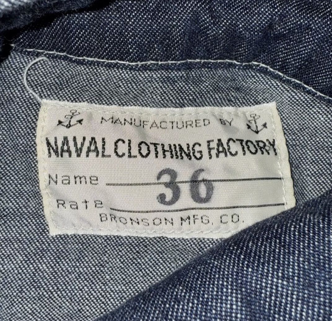 Other Naval Denim Gunner Smock Bronson MFG Size US S / EU 44-46 / 1 - 2 Thumbnail