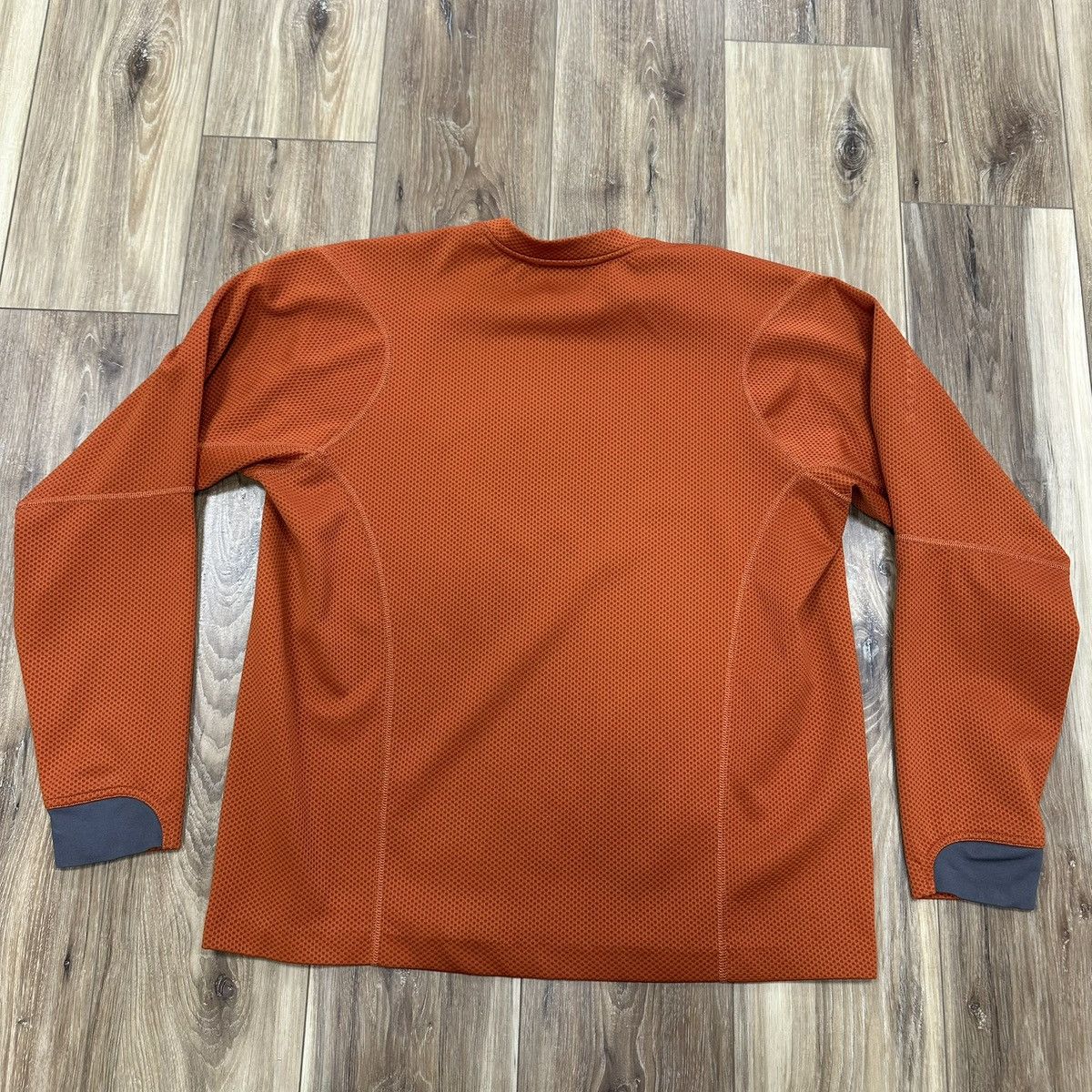 Salomon Y2K Salomon Motomesh Waffle Knit Thermal Long Sleeve Shirt Size US XL / EU 56 / 4 - 2 Thumbnail