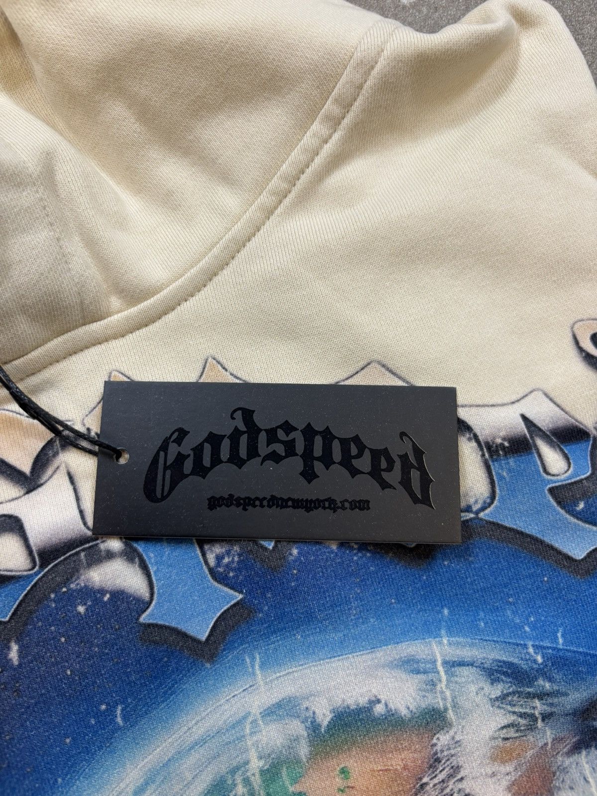 Godspeed Godspeed Artificial Love Hoodie, Bone Size US M / EU 48-50 / 2 - 10 Thumbnail