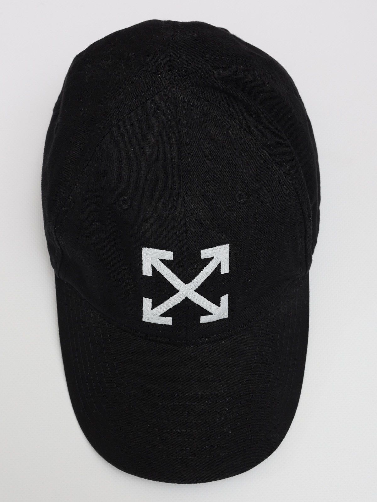 Off-White Off White Permanent Arrow Baseball Cap Black Size ONE SIZE - 6 Thumbnail