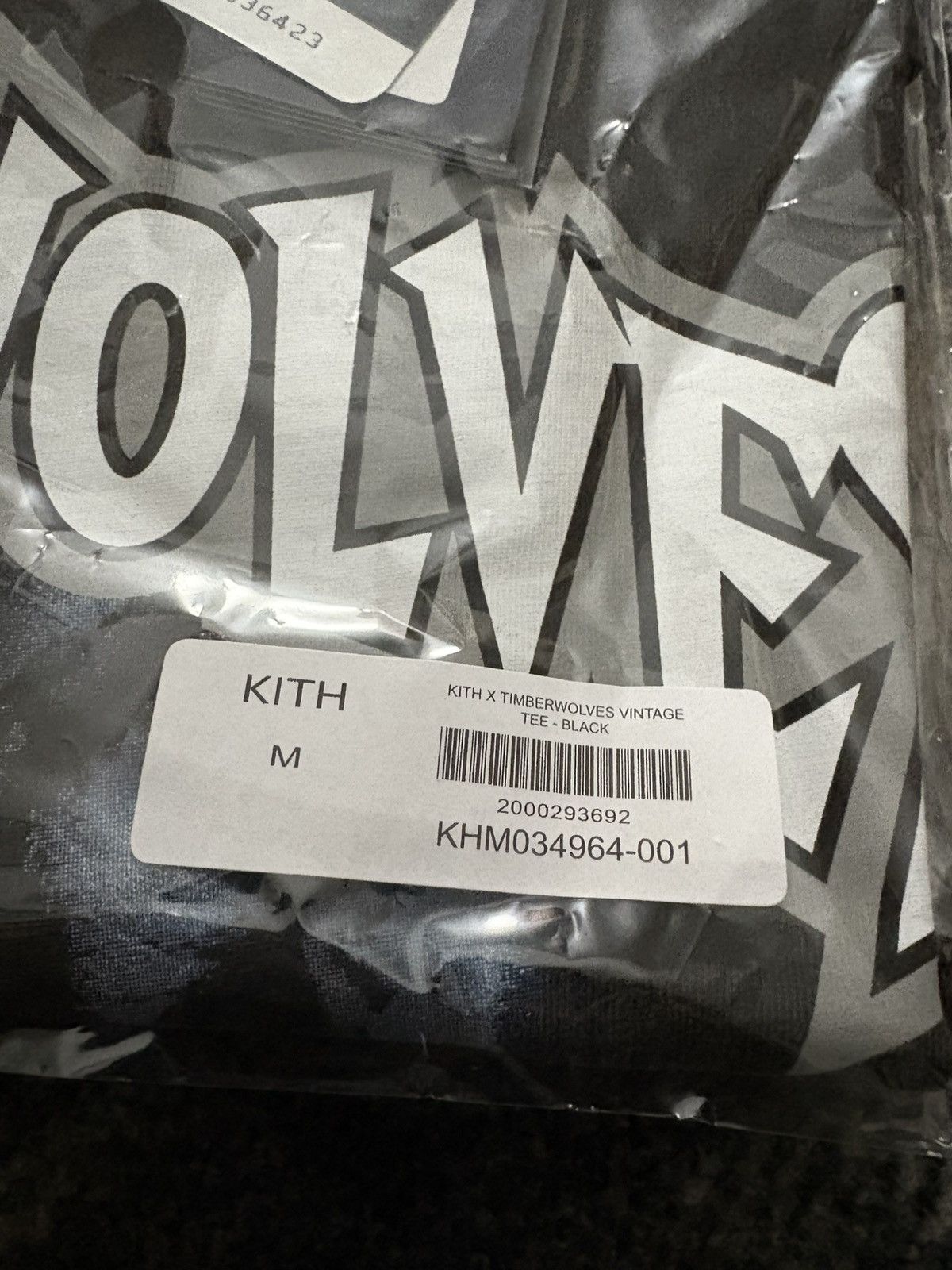 Kith × NBA KITH X TIMBERWOLVES VINTAGE TEE - BLACK Size US M / EU 48-50 / 2 - 3 Thumbnail