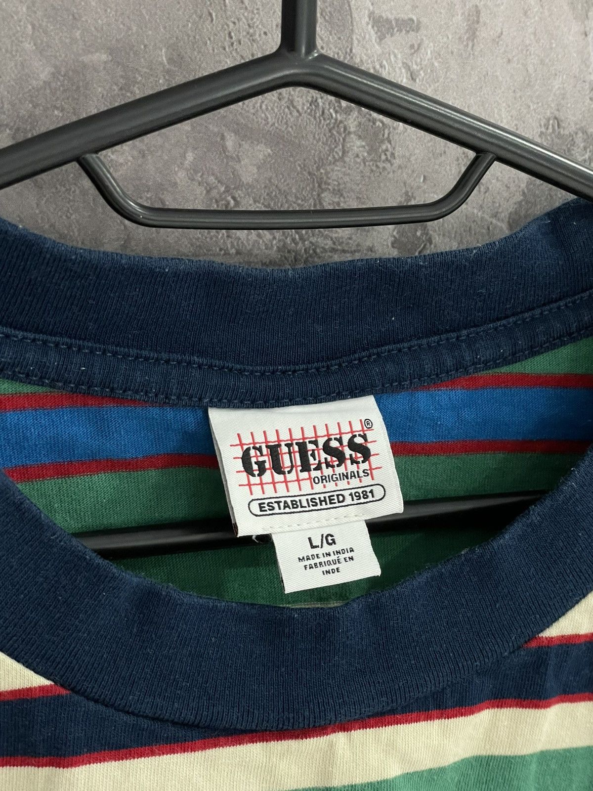 Guess Guess Y2K Glam Big Logo Avant Garde Cropped T shirt Size L / US 10 / IT 46 - 8 Thumbnail