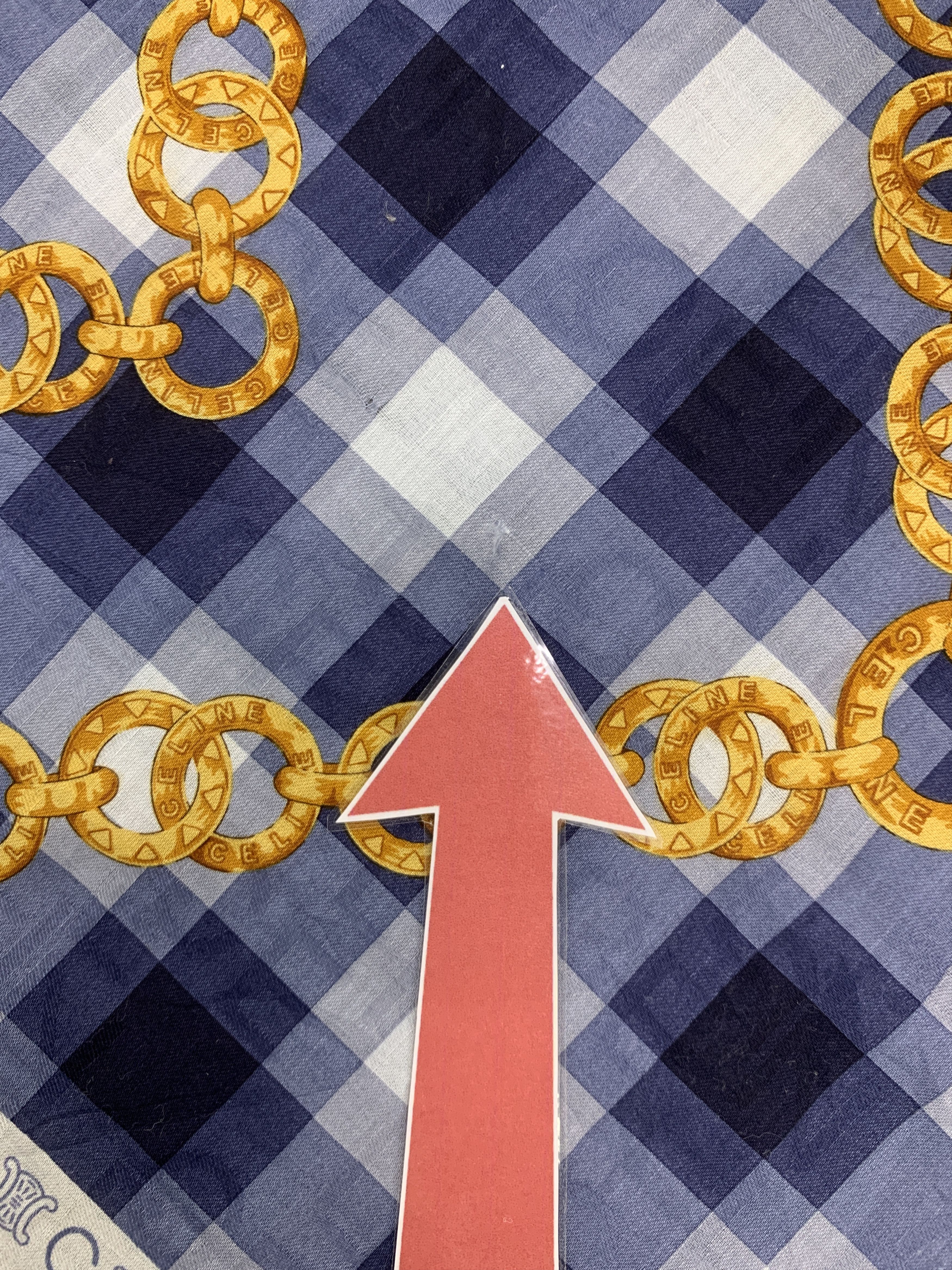 Celine × Vintage Vintage Celine Neckerchief/ Handkerchief Scarves - HKA901 Size ONE SIZE - 10 Thumbnail