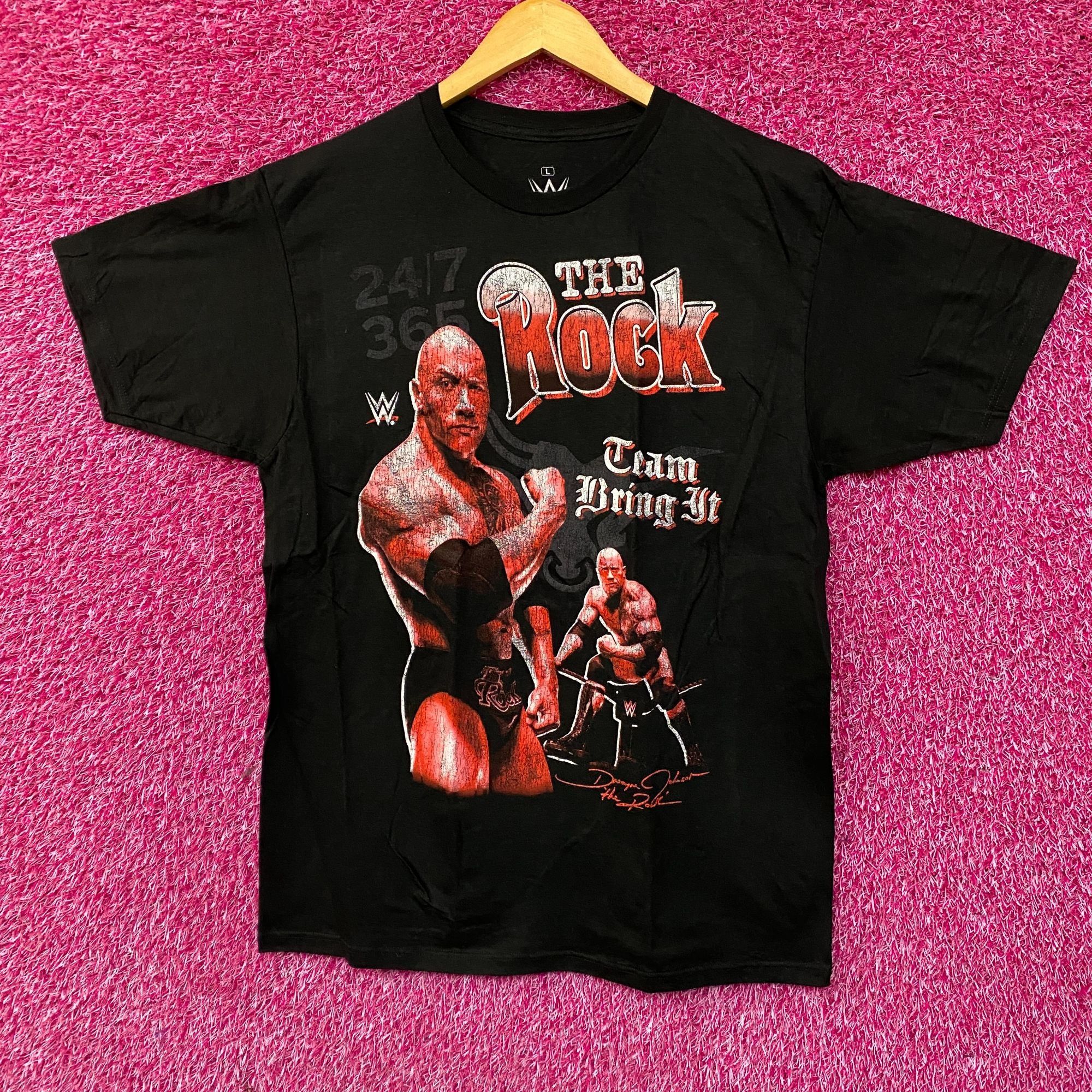 WWE WWE Dwayne The Rock Johnson Tram Bring It T-Shirt Large Size US L / EU 52-54 / 3 - 1 Thumbnail