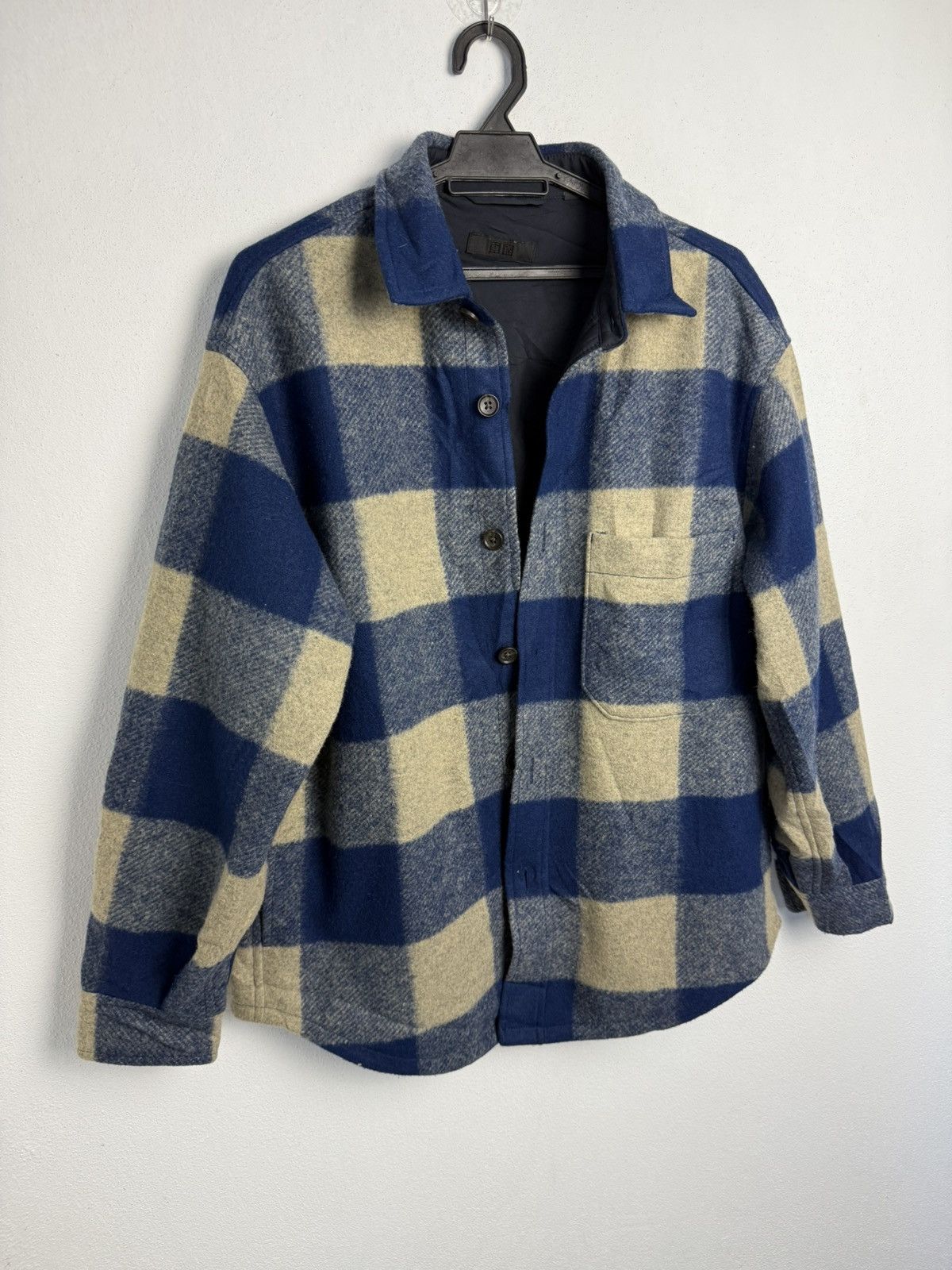 Undercover × Uniqlo UNIQLO PLAID JACKET BUTTON UP WOOL Size US M / EU 48-50 / 2 - 2 Thumbnail