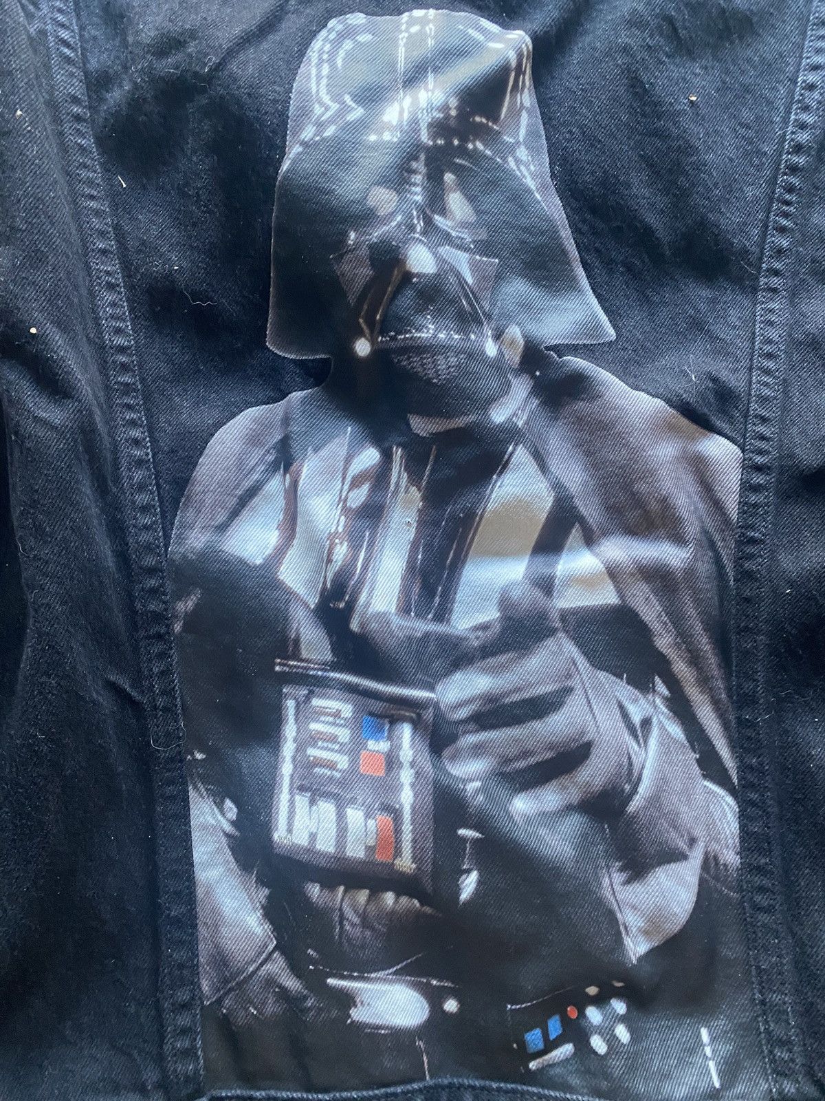Levi's Levis Star Wars Darth Vader Denim Black Jacket Size US L / EU 52-54 / 3 - 6 Thumbnail