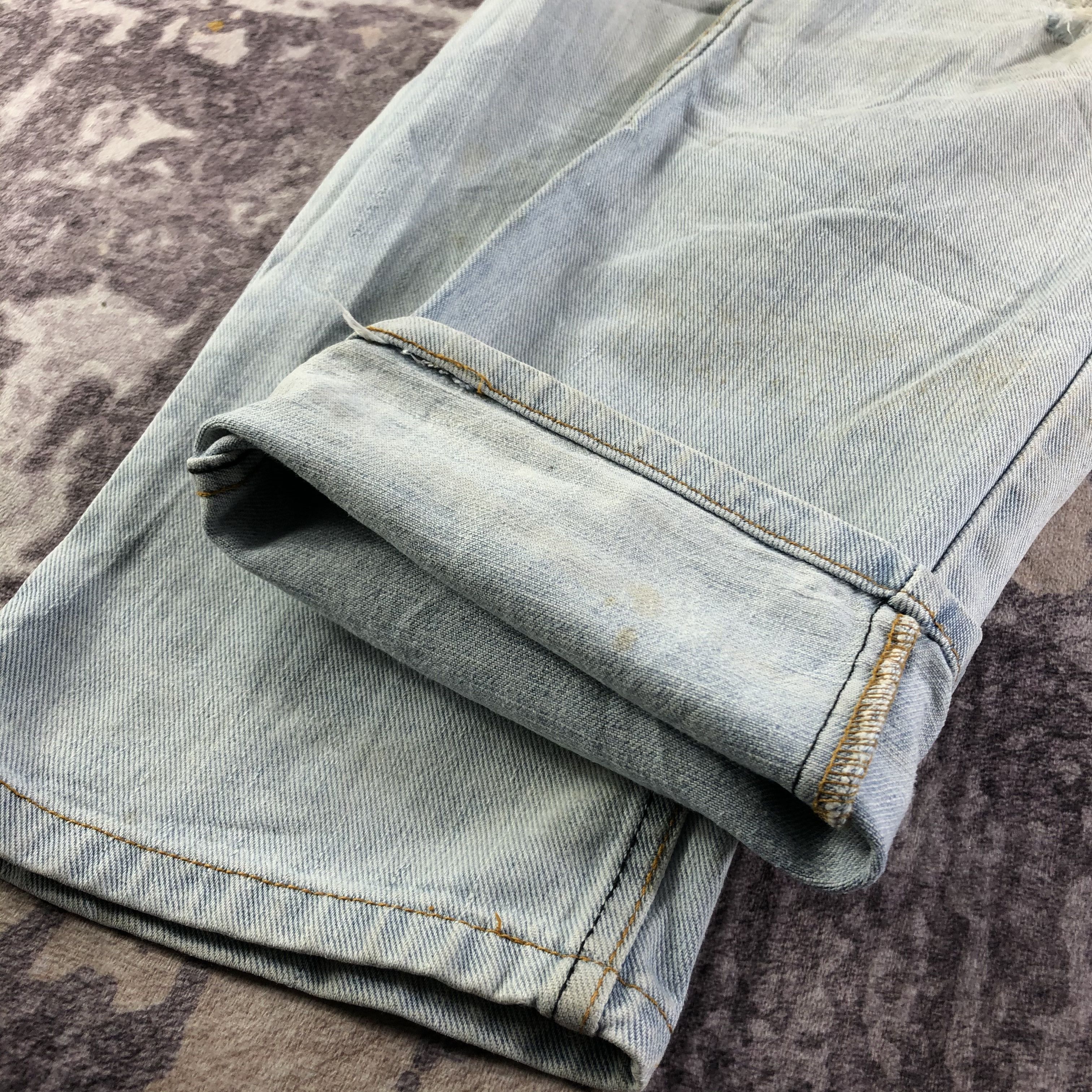 Lee × Vintage Vintage 90s Light Wash Lee Jeans-JM3250 Size US 30 / EU 46 - 6 Thumbnail