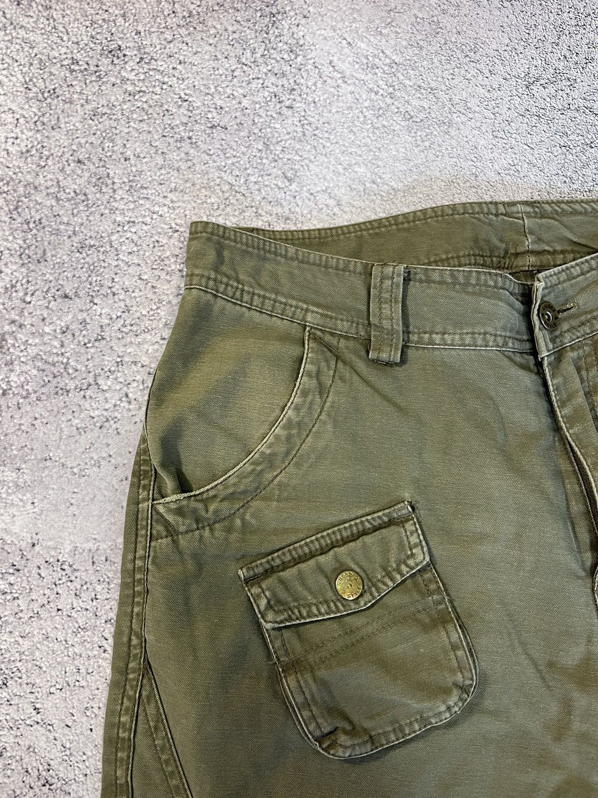 Japanese Brand × Vintage Japanese Brand Multepocket Mens Cargo Pants Military Vintage Size US 32 / EU 48 - 15 Thumbnail