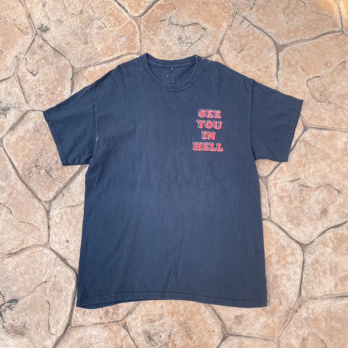 Other Faded See You In Hell Streetwear ERD GRUNGE Tee Size US L / EU 52-54 / 3 - 2 Thumbnail