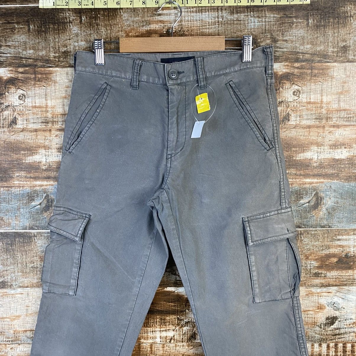 Global Work DL Global Work Gray Cargo Multipocket Pants #C1124 Size US 28 / EU 44 - 4 Thumbnail