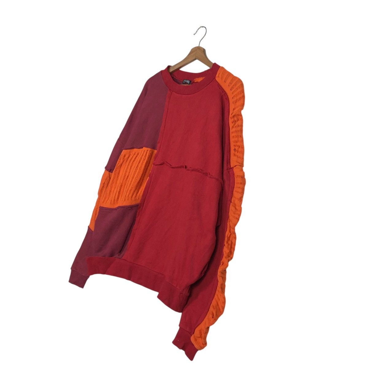 Japanese Brand 📌Vintage Sweatshirt PatchWork Design Pameo Pose Issey Miyake Size US M / EU 48-50 / 2 - 3 Thumbnail
