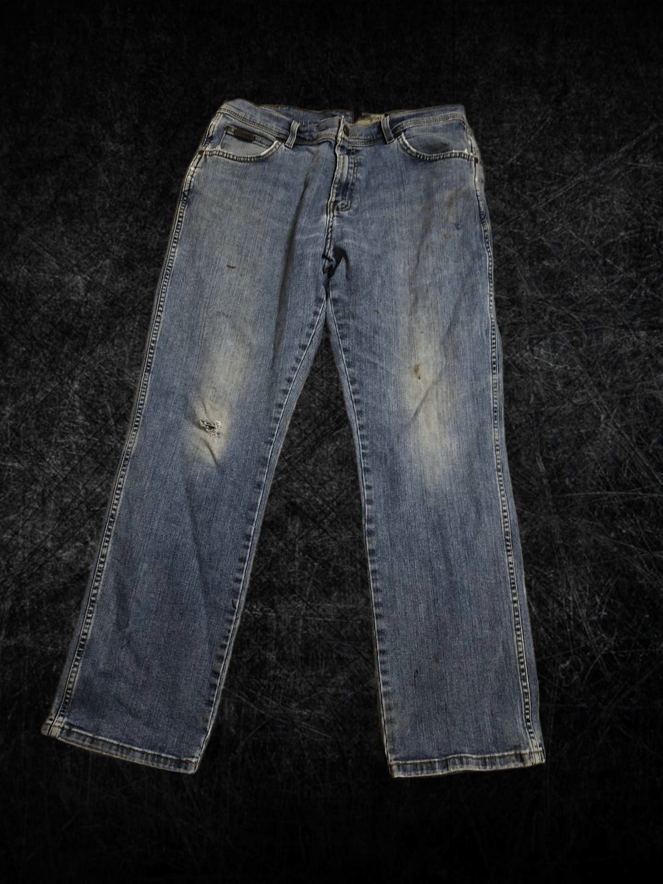 Wrangler Wrangler Texas Blue Denim Jeans Straight Size US 34 / EU 50 - 1 Thumbnail