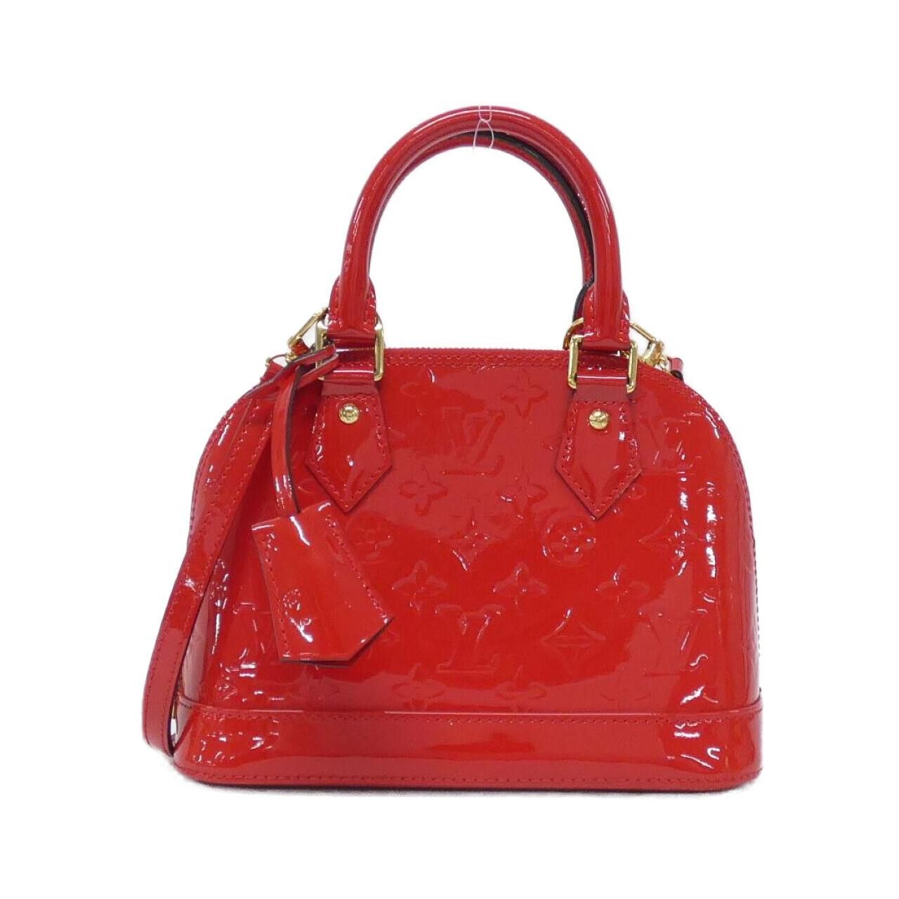 Louis Vuitton Louis Vuitton Louis Vuitton Alma BB Vernis Bag Plastic / Synthetic Handbag M90174 DUTY FREE for USA Size ONE SIZE - 1 Thumbnail