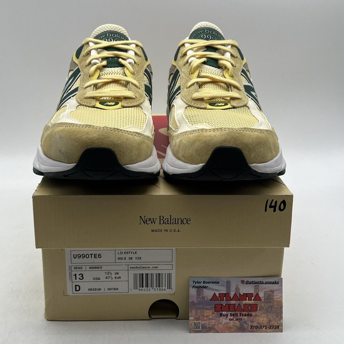 New Balance Teddy Santis x 990v6 sulphur Size US 13 / EU 46 - 2 Thumbnail