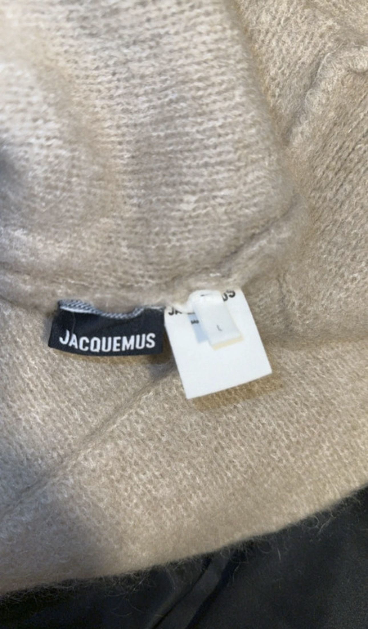 Jacquemus Le Maille Albi Mohair Knit Sweater Size US L / EU 52-54 / 3 - 3 Thumbnail