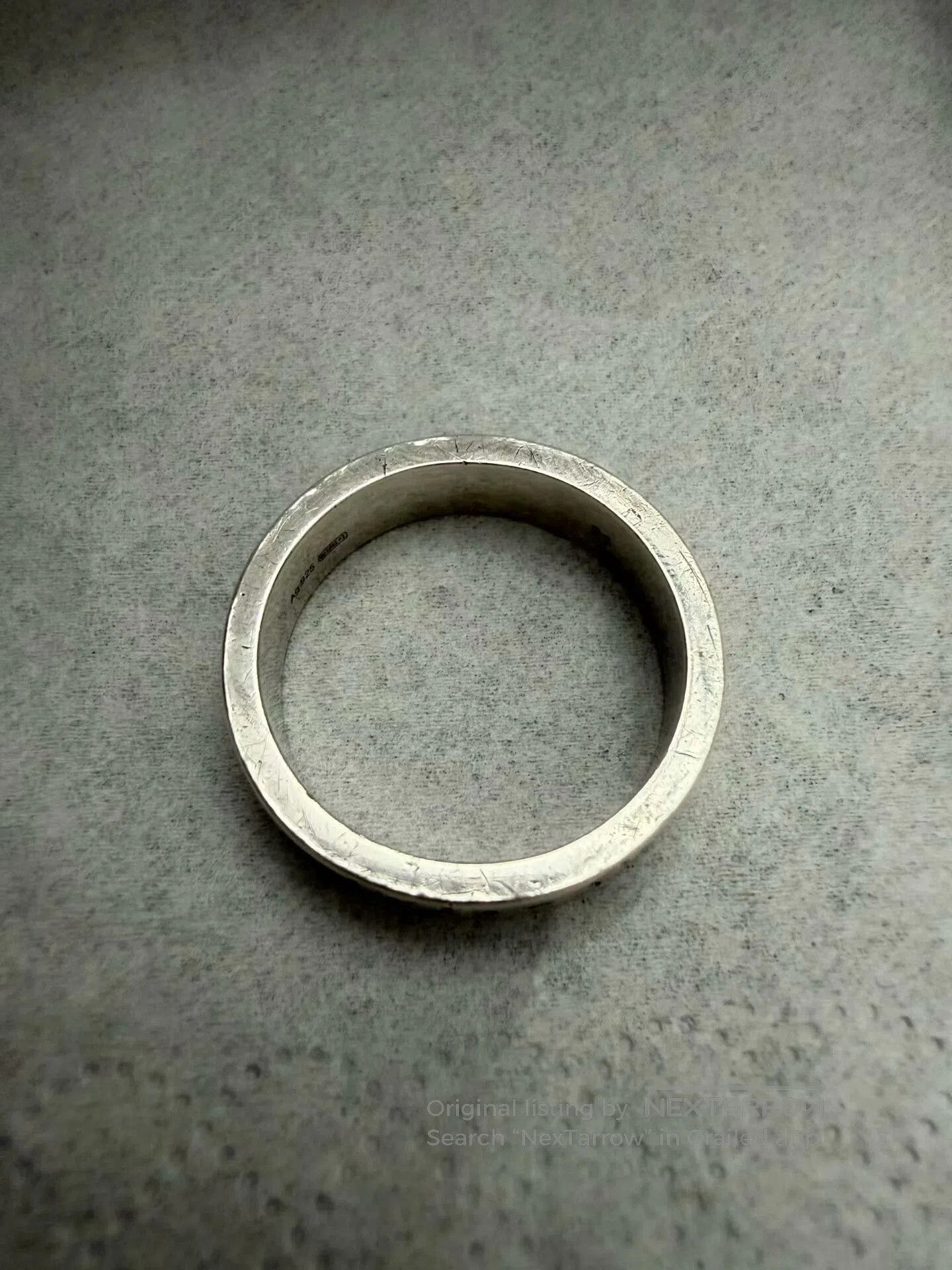 Gucci Gucci Ghost Skeleton 925 Silver Ring. Size ONE SIZE - 6 Thumbnail