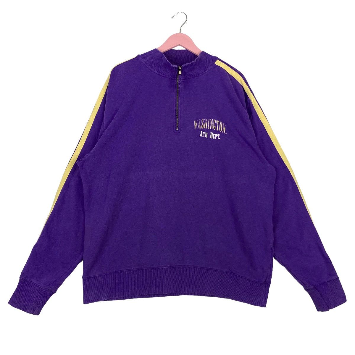 Colosseum Athletics × Vintage Vintage Colosseum Athletics Quater Zip Turtleneck Sweatshirt Size US XL / EU 56 / 4 - 5 Thumbnail